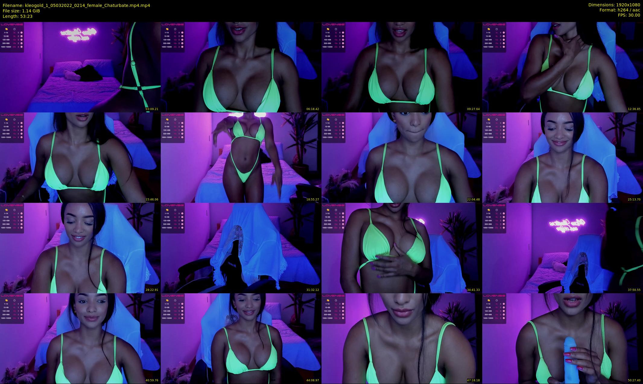 kleogold_1 — 54 minute Chaturbate female cam show recording, 1080p, Mar 5, 2022