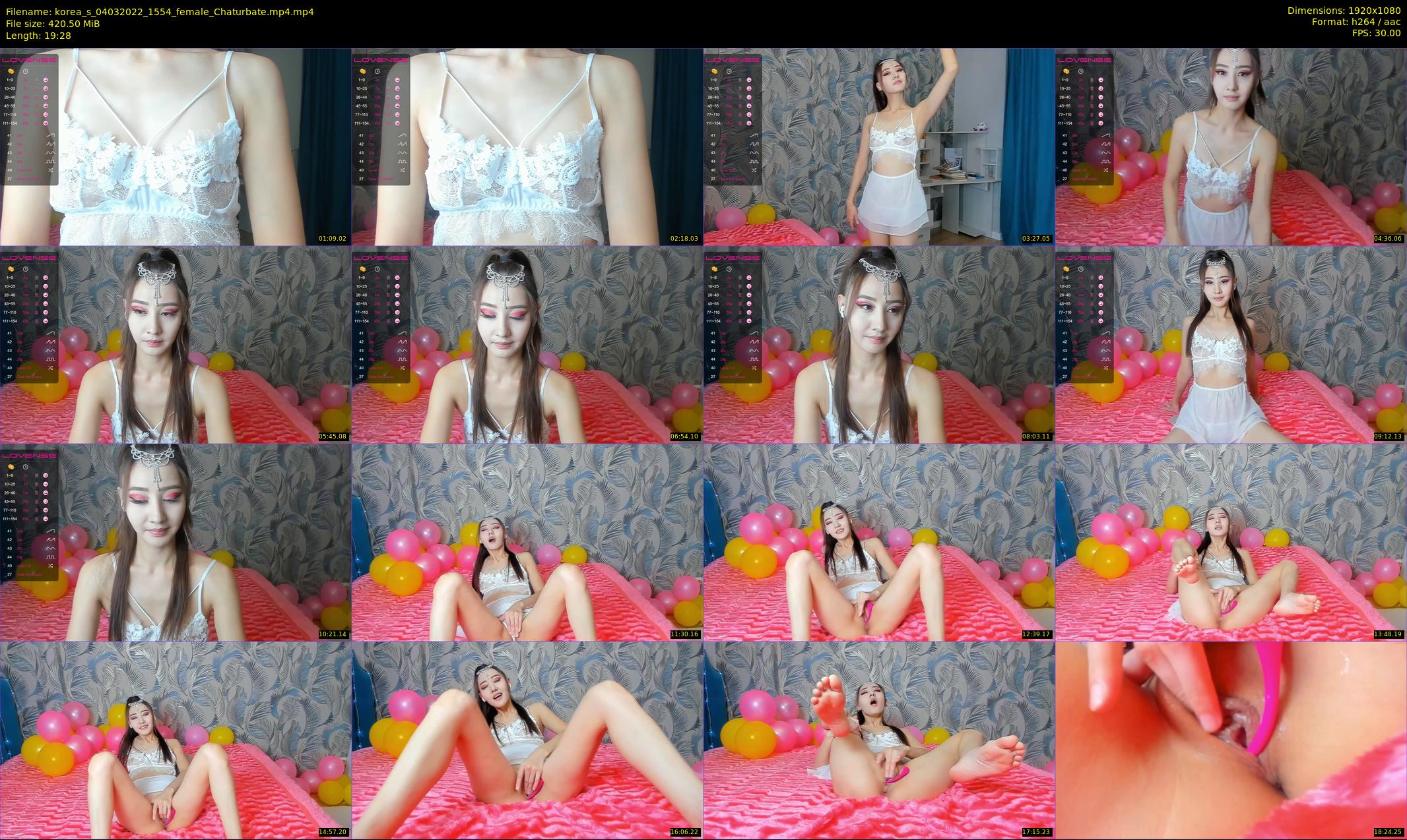 korea_s — 20 minute Chaturbate female cam show recording, 1080p, Mar 4, 2022