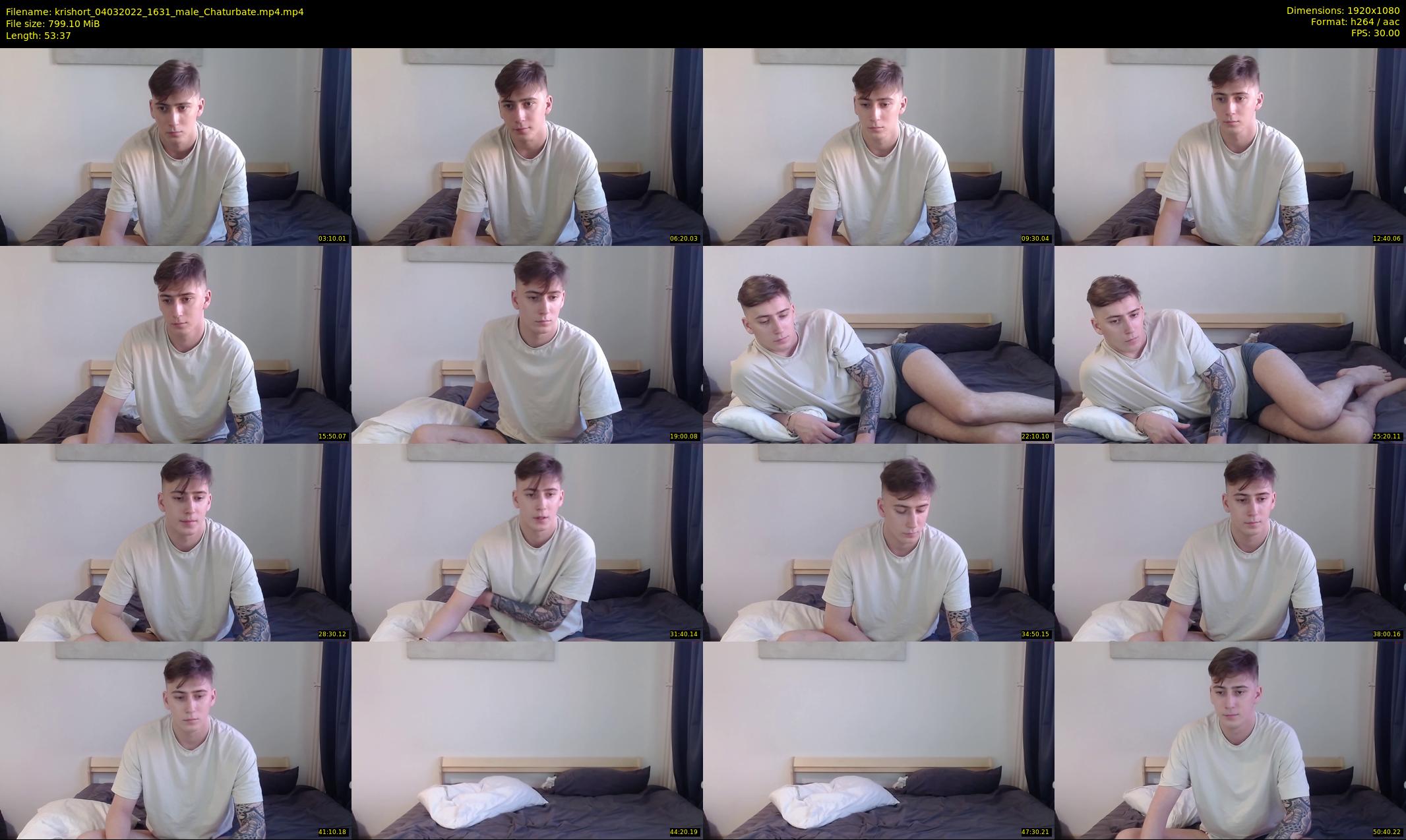 krishort — 54 minute Chaturbate male cam show recording, 1080p, Mar 4, 2022