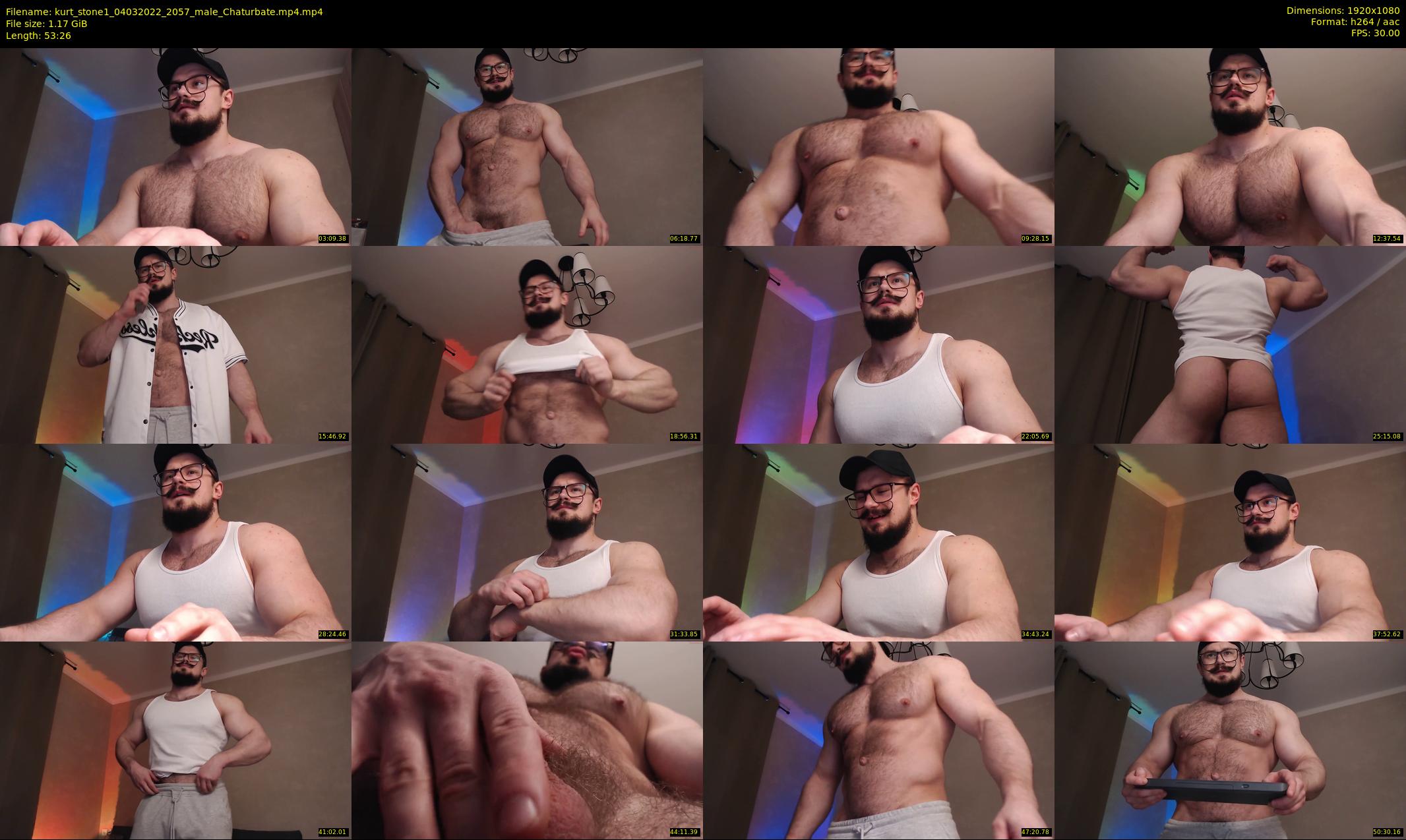 kurt_stone1 — 54 minute Chaturbate male cam show recording, 1080p, Mar 4, 2022