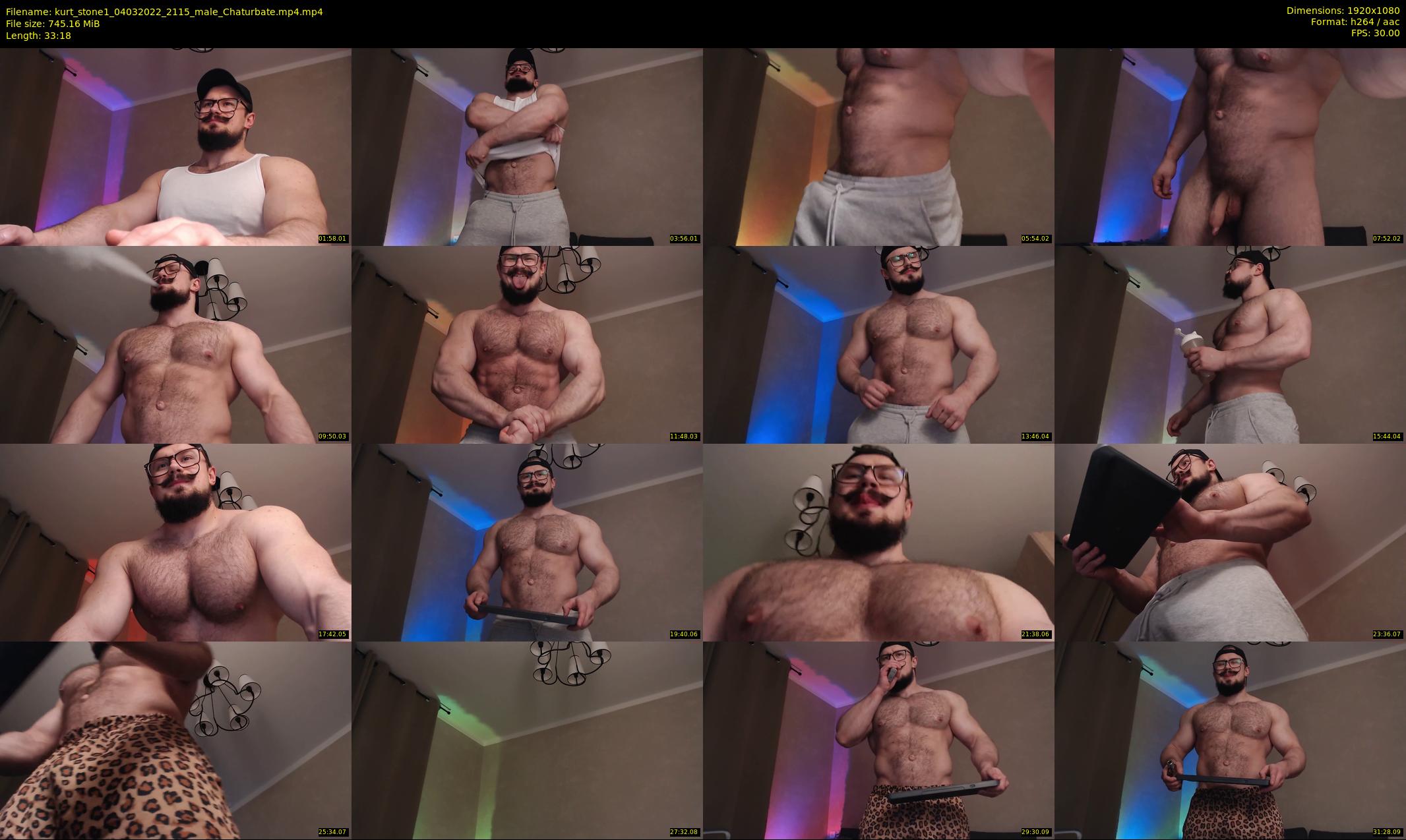 kurt_stone1 — 34 minute Chaturbate male cam show recording, 1080p, Mar 4, 2022