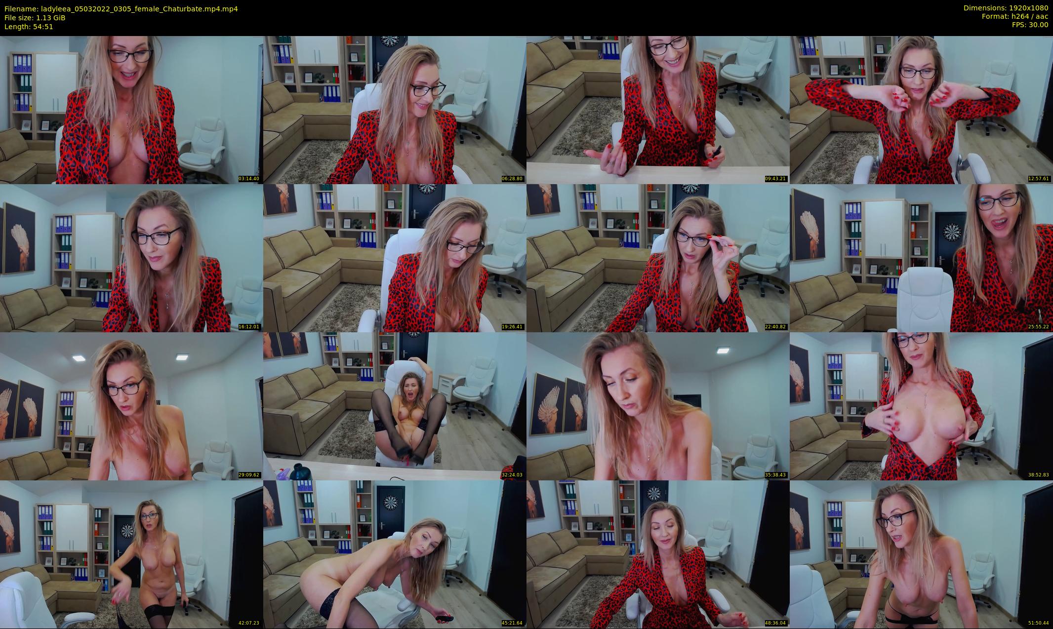 ladyleea — 55 minute Chaturbate female cam show recording, 1080p, Mar 5, 2022