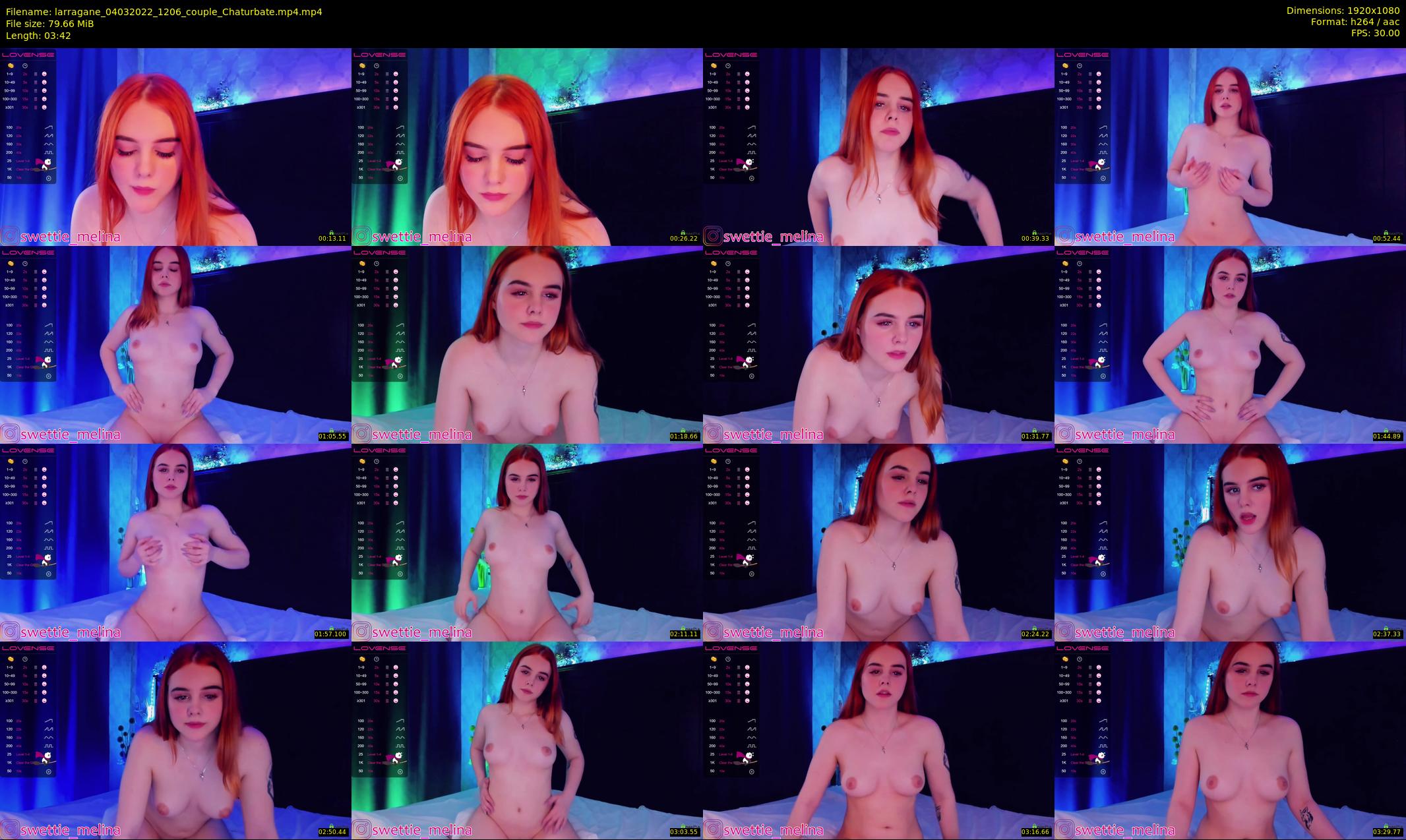 larragane — 4 minute Chaturbate couple cam show recording, 1080p, Mar 4, 2022