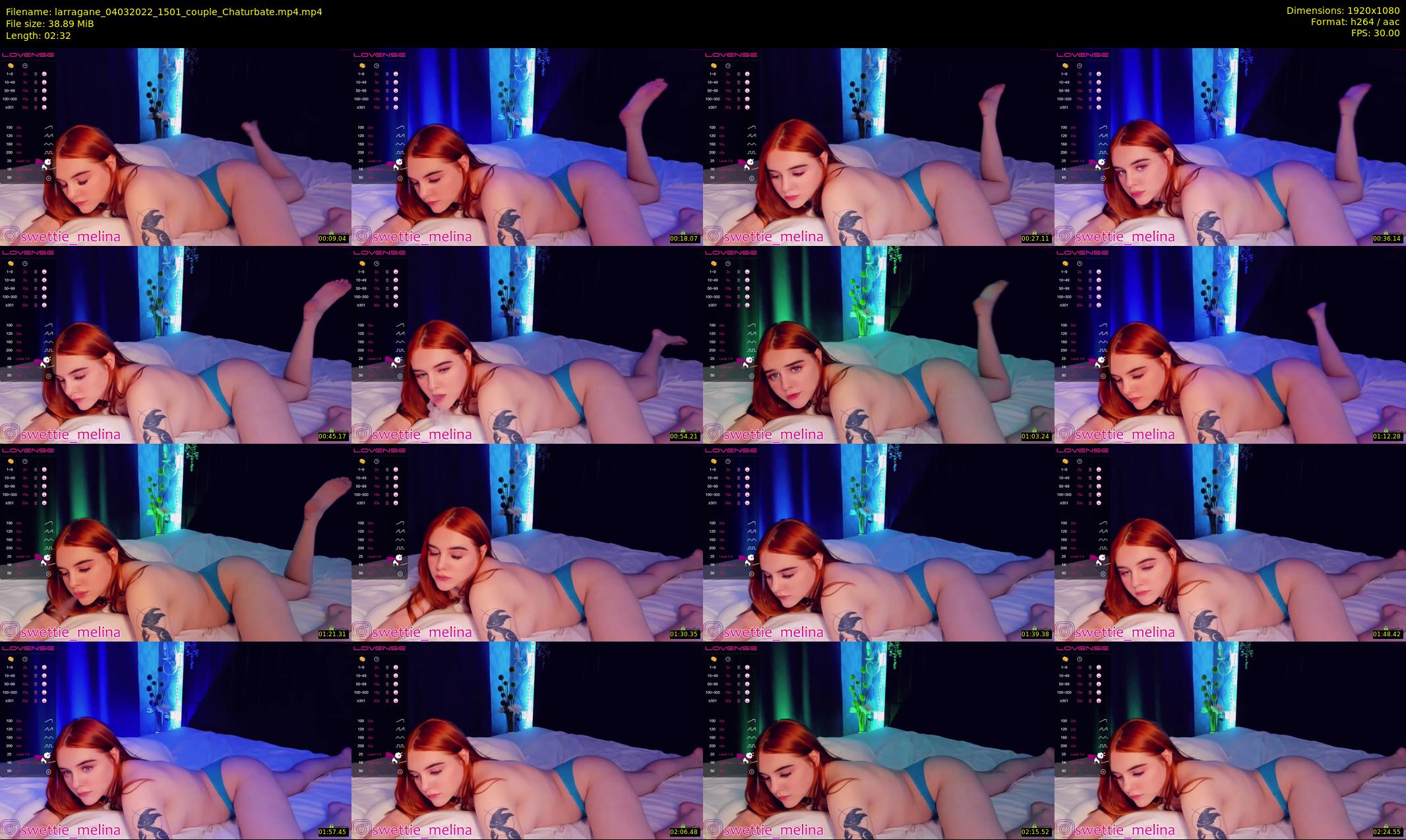 larragane — 3 minute Chaturbate couple cam show recording, 1080p, Mar 4, 2022