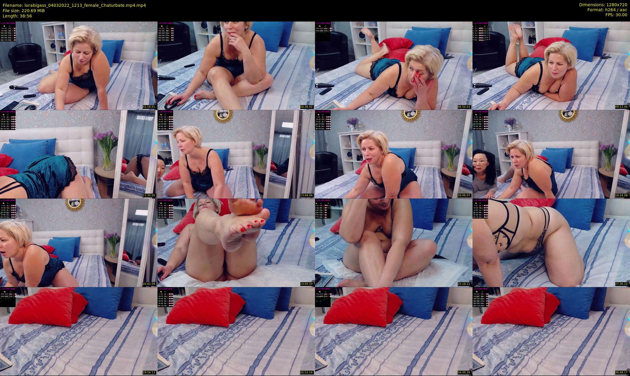 lorabigass — 39 minute Chaturbate female cam show recording, 720p, Mar 4, 2022