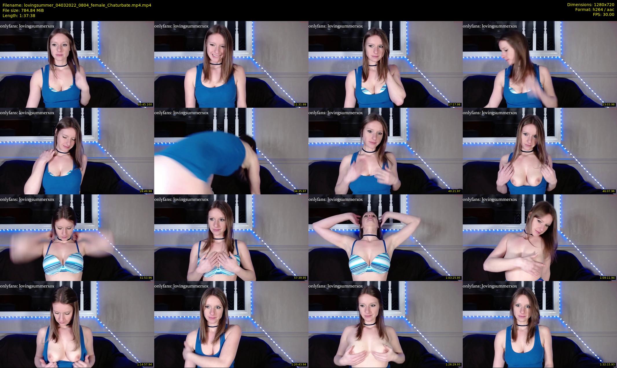 lovingsummer — 98 minute Chaturbate female cam show recording, 720p, Mar 4, 2022