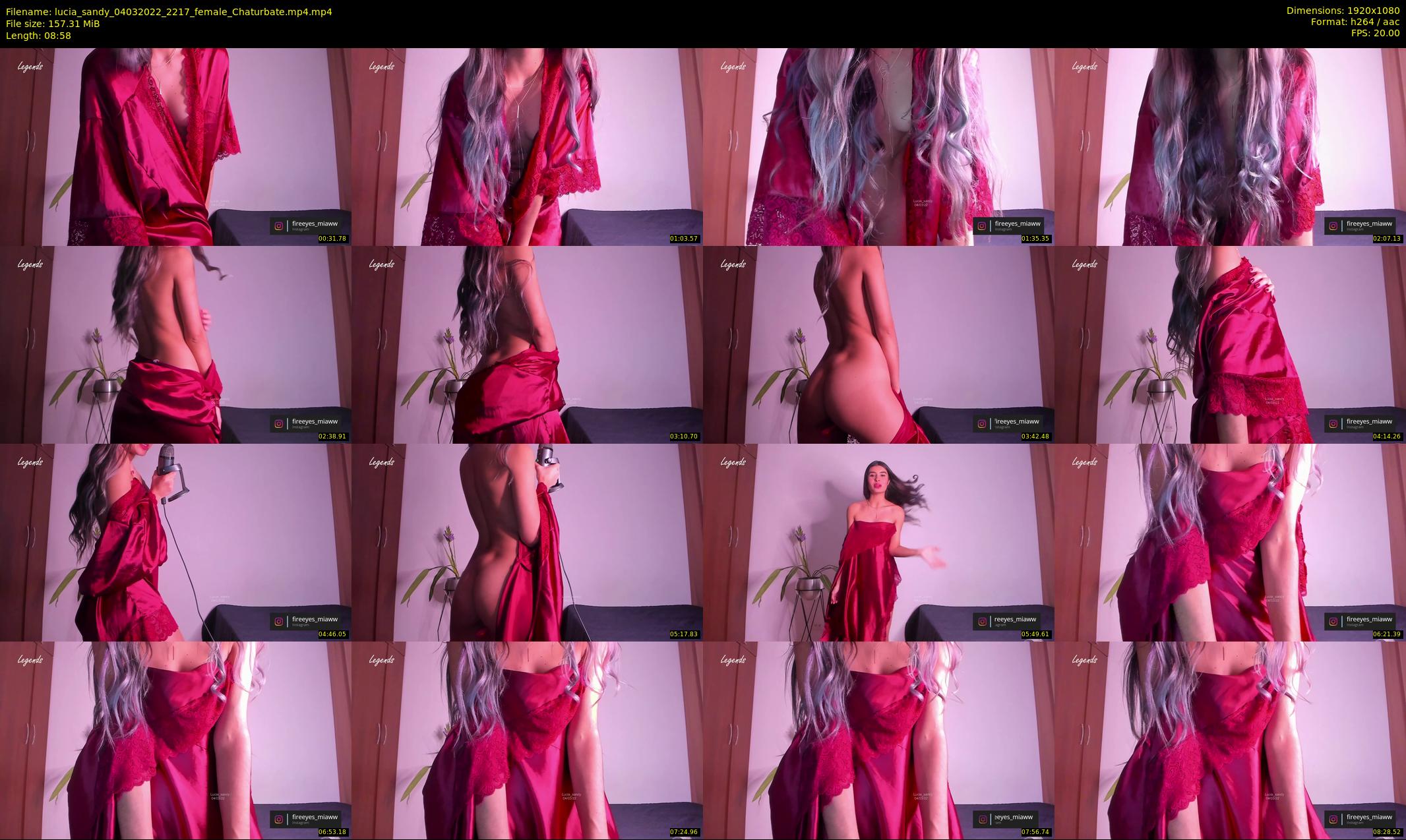 lucia_sandy — 9 minute Chaturbate female cam show recording, 1080p, Mar 4, 2022