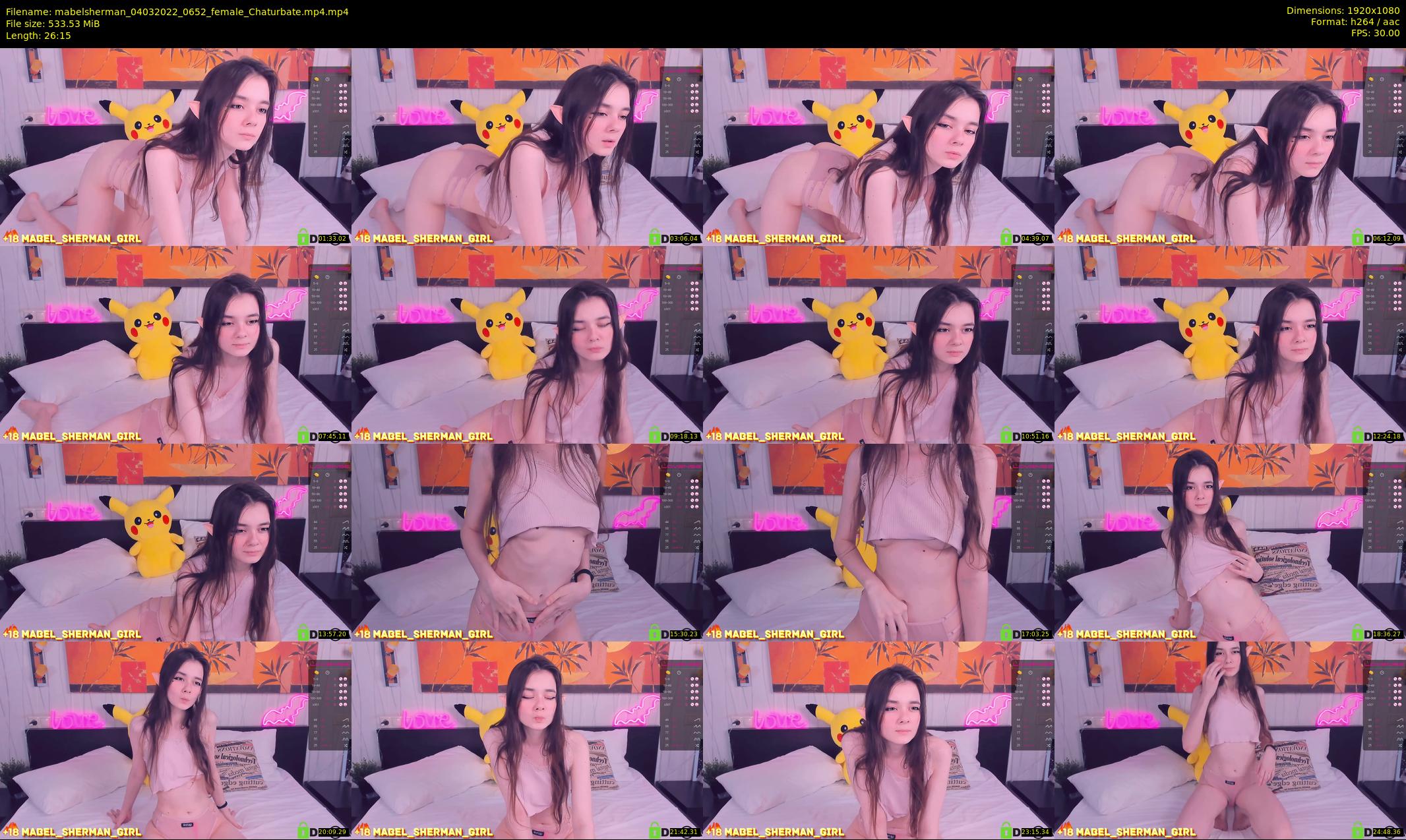 mabelsherman — 27 minute Chaturbate couple cam show recording, 1080p, Mar 4, 2022