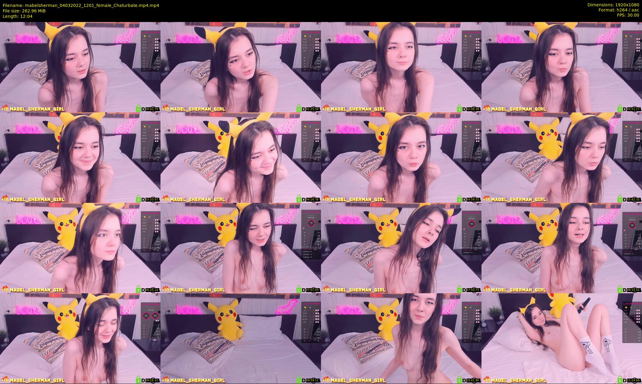mabelsherman — 13 minute Chaturbate couple cam show recording, 1080p, Mar 4, 2022