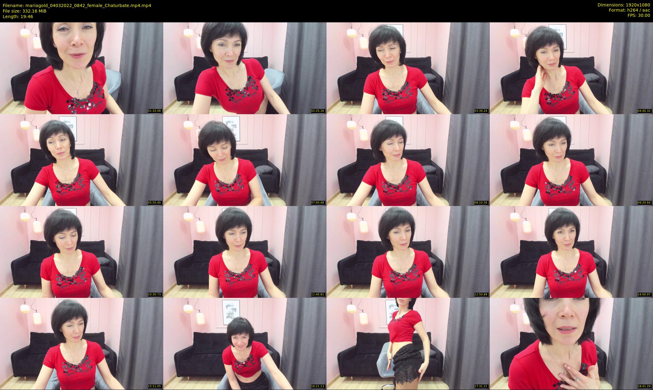 mariagold — 20 minute Chaturbate female cam show recording, 1080p, Mar 4, 2022