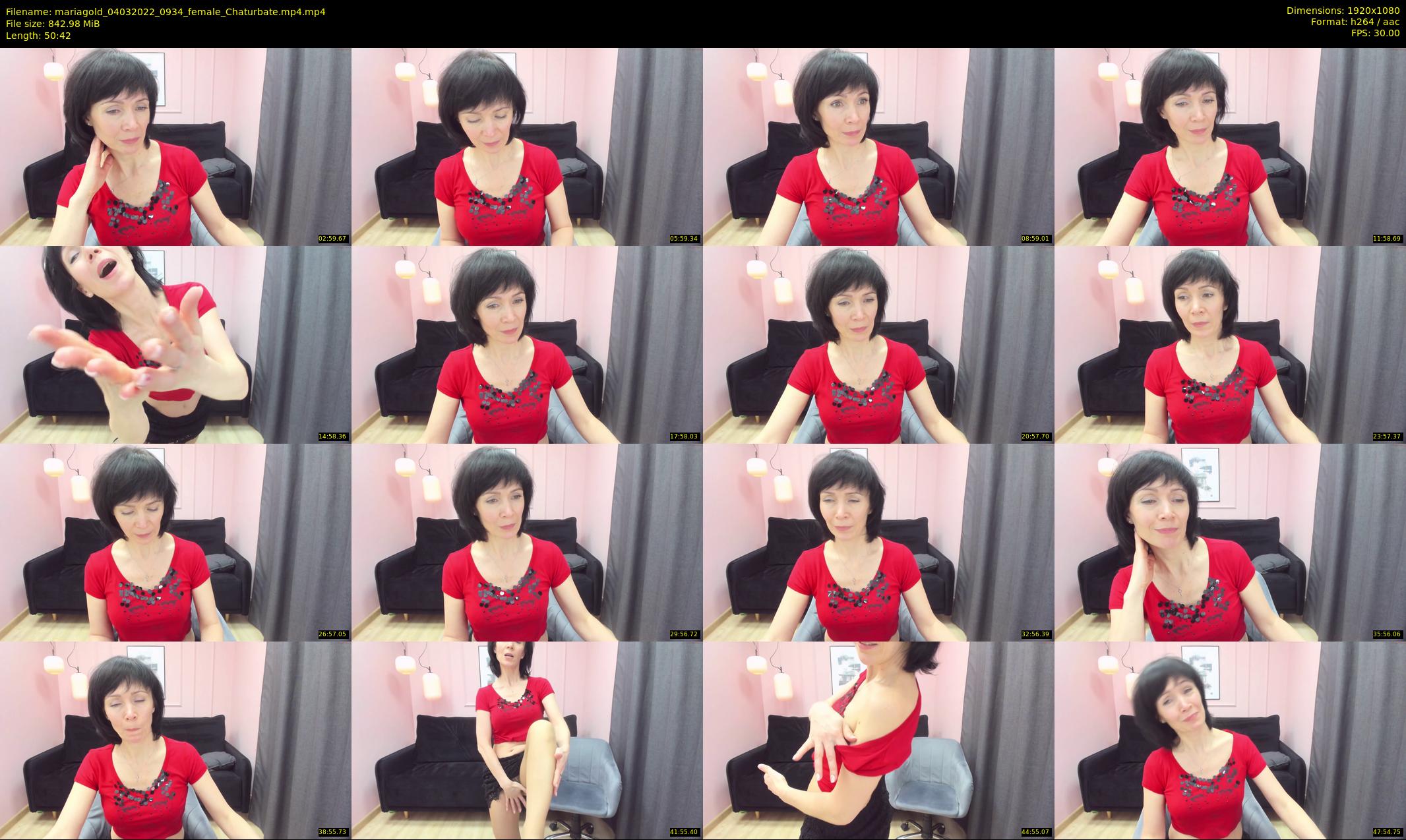 mariagold — 51 minute Chaturbate female cam show recording, 1080p, Mar 4, 2022