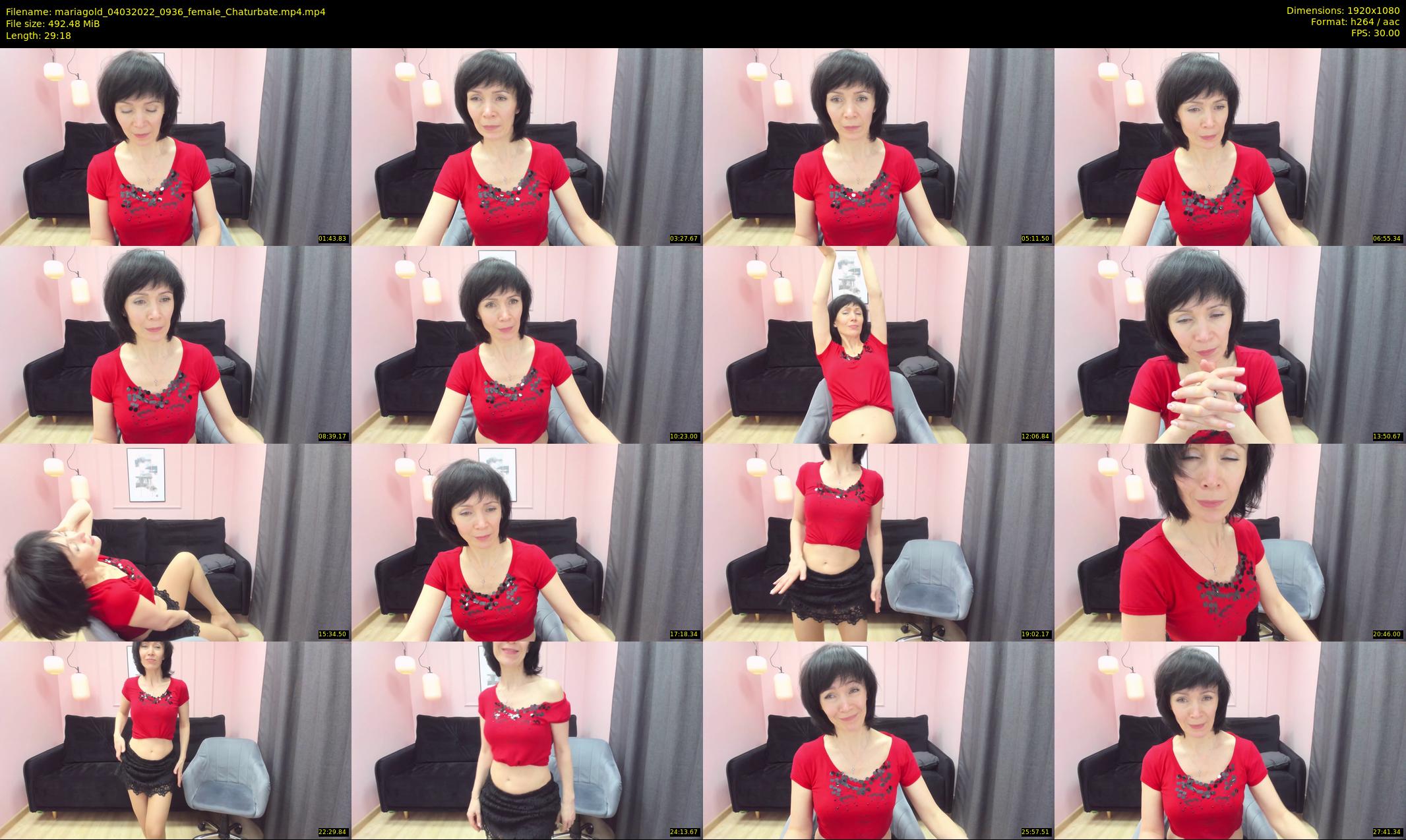 mariagold — 30 minute Chaturbate female cam show recording, 1080p, Mar 4, 2022