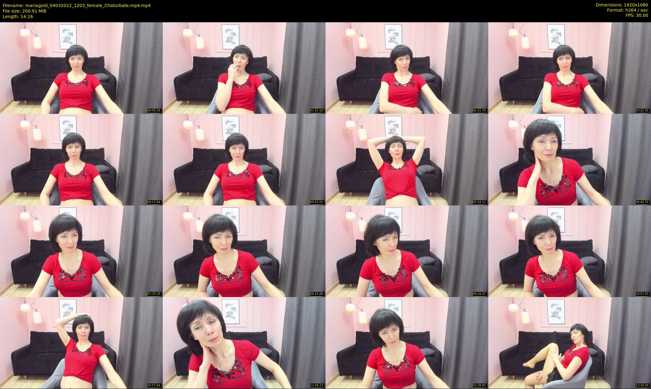mariagold — 15 minute Chaturbate female cam show recording, 1080p, Mar 4, 2022