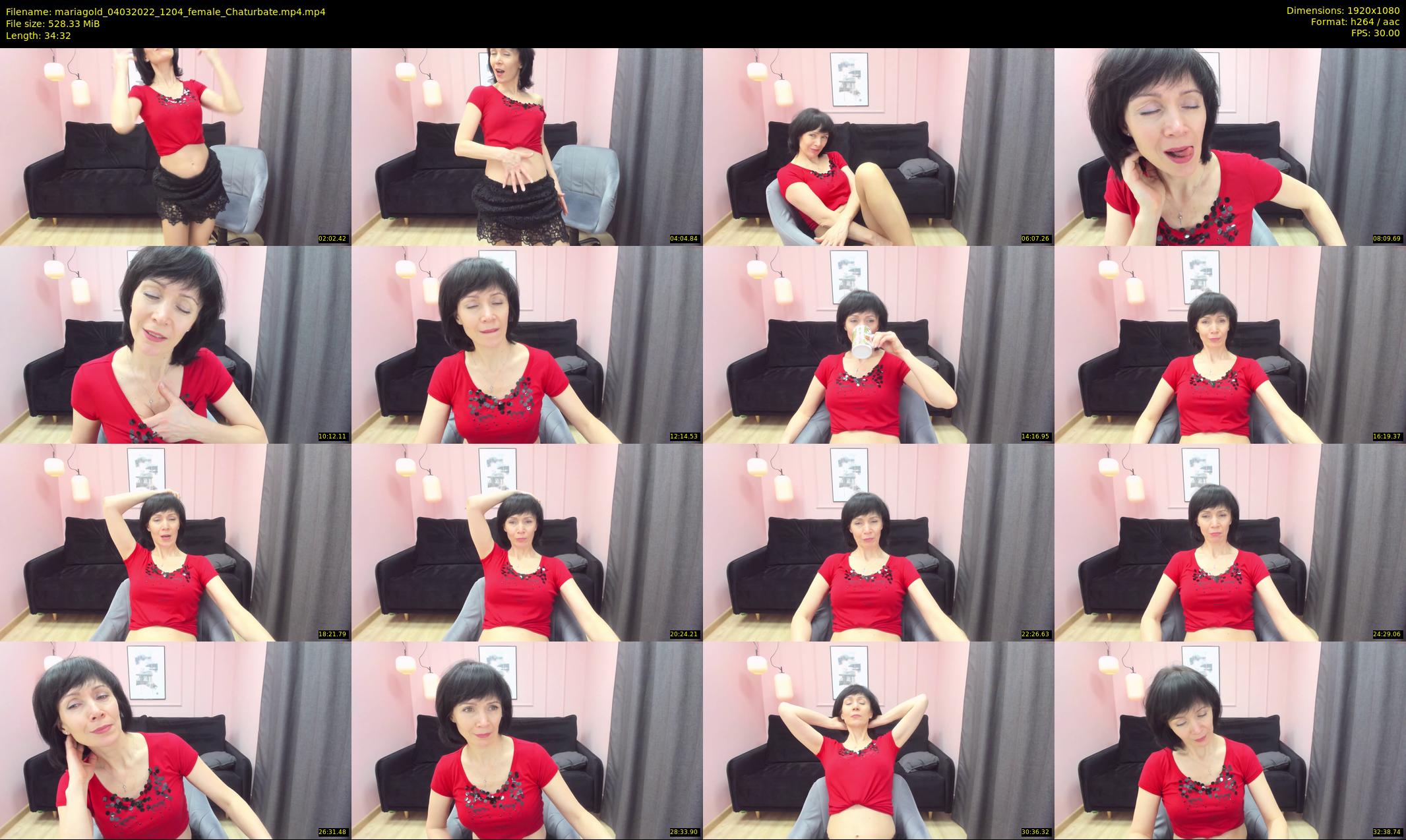 mariagold — 35 minute Chaturbate female cam show recording, 1080p, Mar 4, 2022