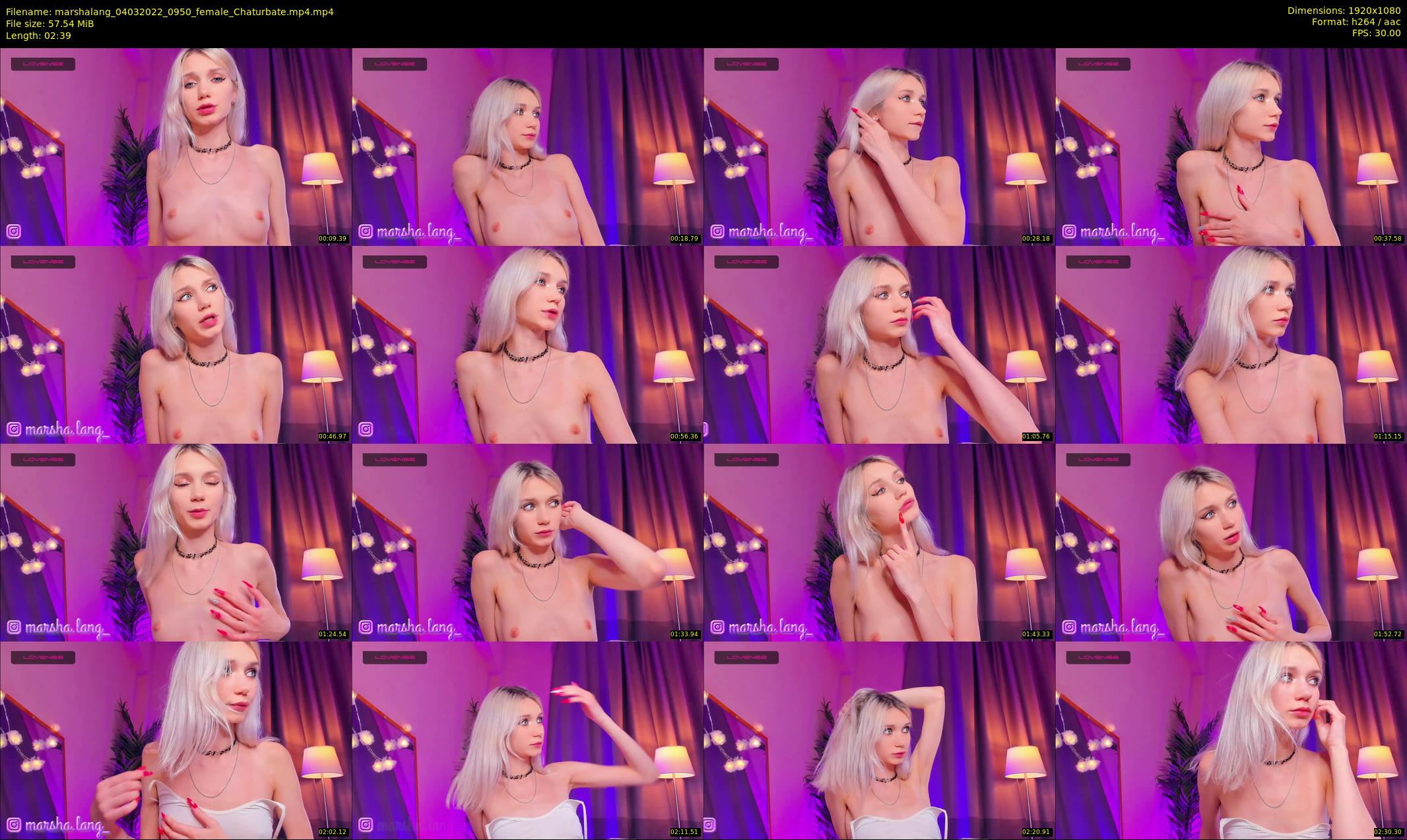 marshalang — 3 minute Chaturbate couple cam show recording, 1080p, Mar 4, 2022