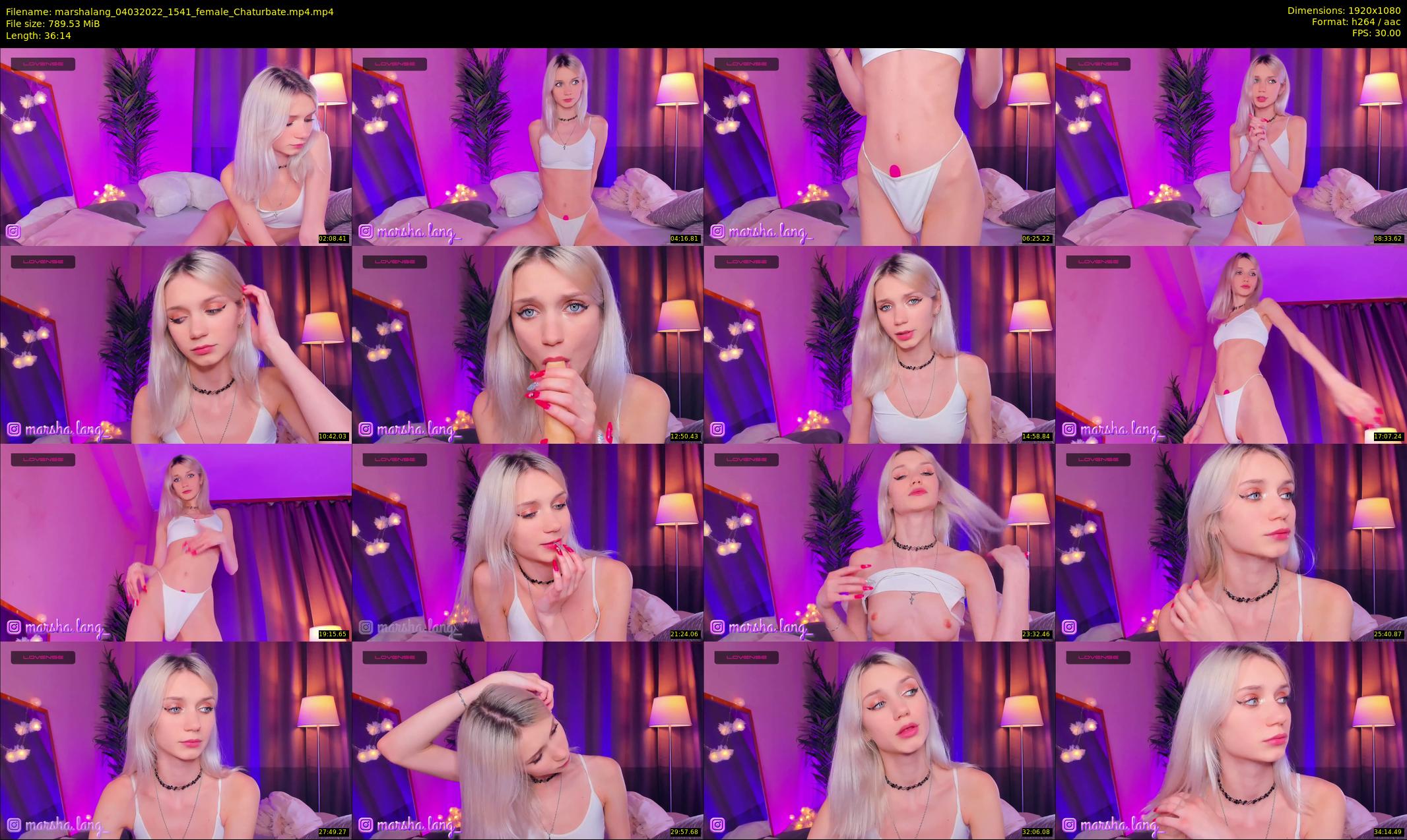 marshalang — 37 minute Chaturbate couple cam show recording, 1080p, Mar 4, 2022