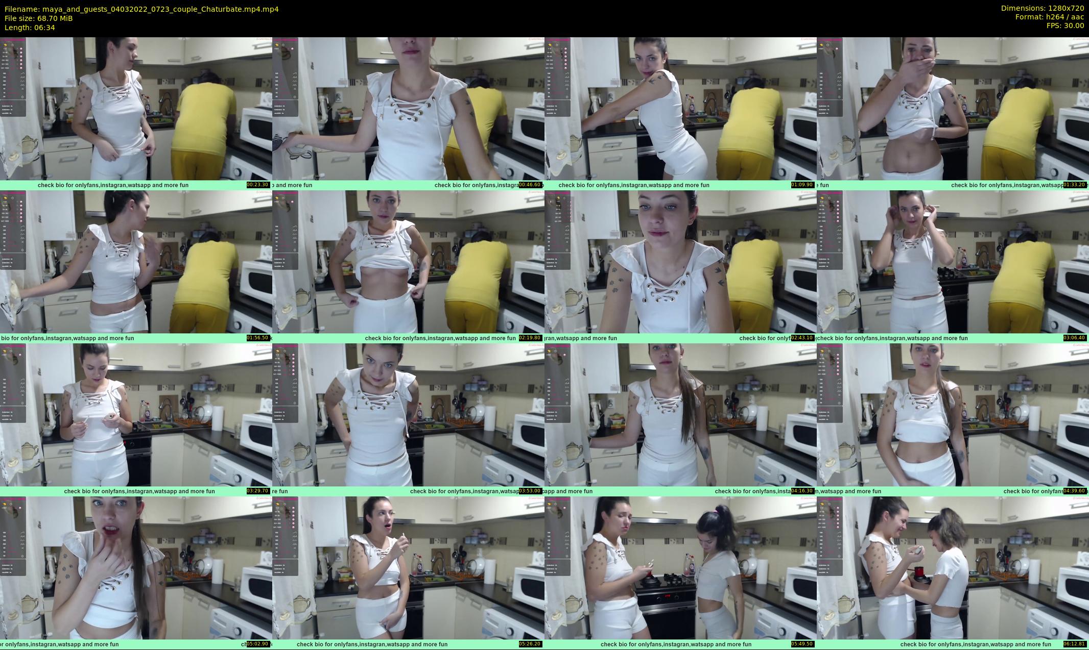 maya_and_guests — 7 minute Chaturbate couple cam show recording, 720p, Mar 4, 2022