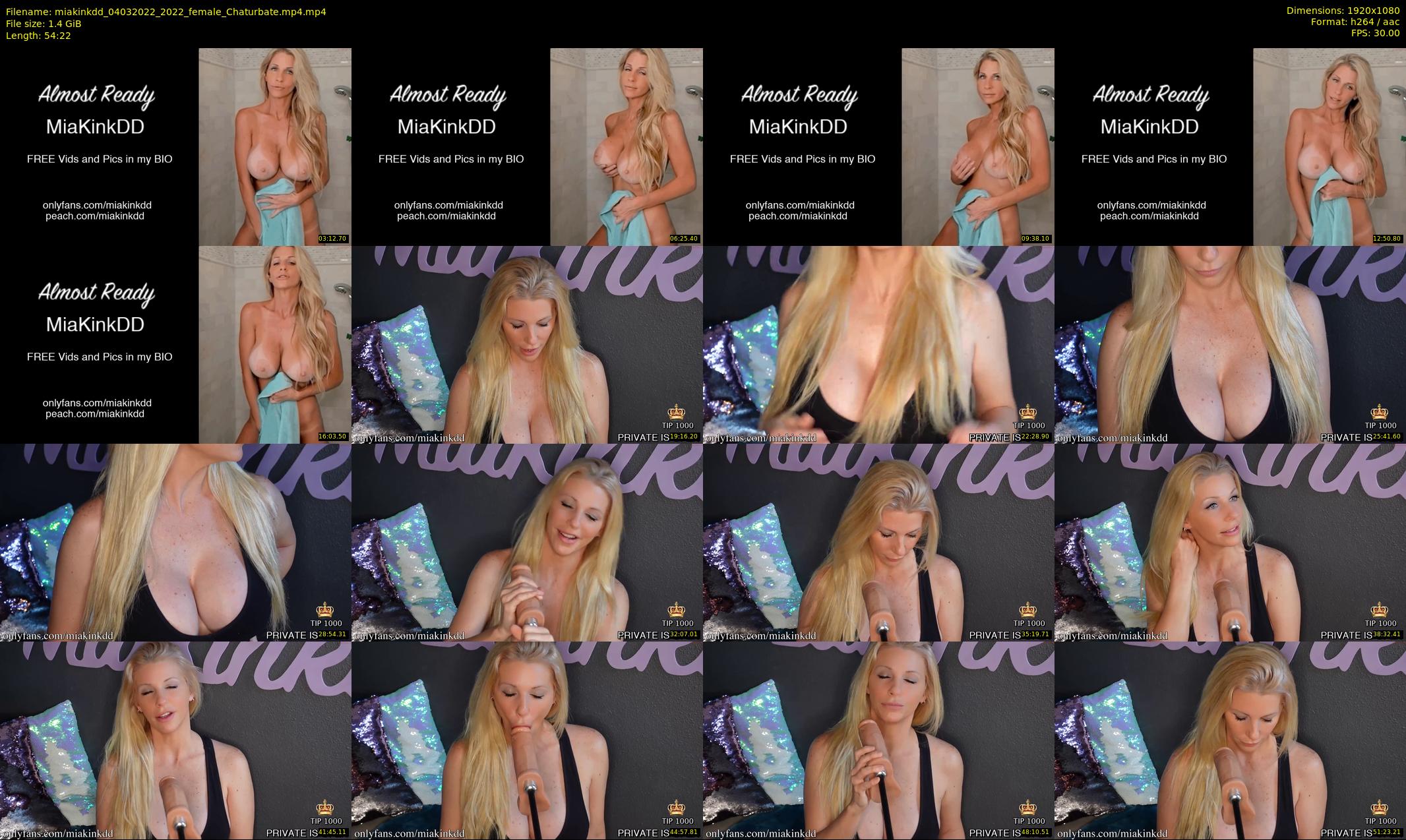 miakinkdd — 55 minute Chaturbate female cam show recording, 1080p, Mar 4, 2022