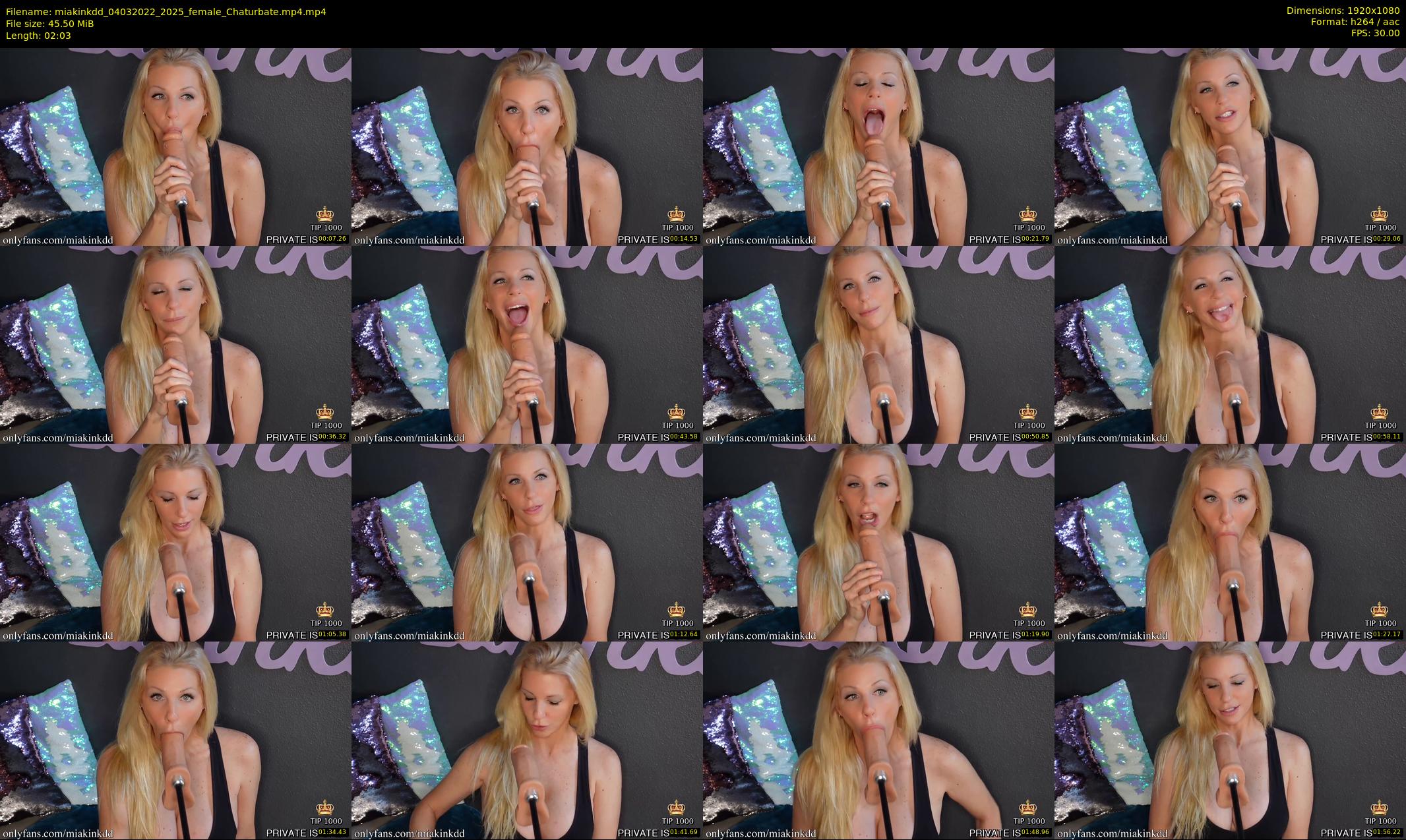 miakinkdd — 3 minute Chaturbate female cam show recording, 1080p, Mar 4, 2022