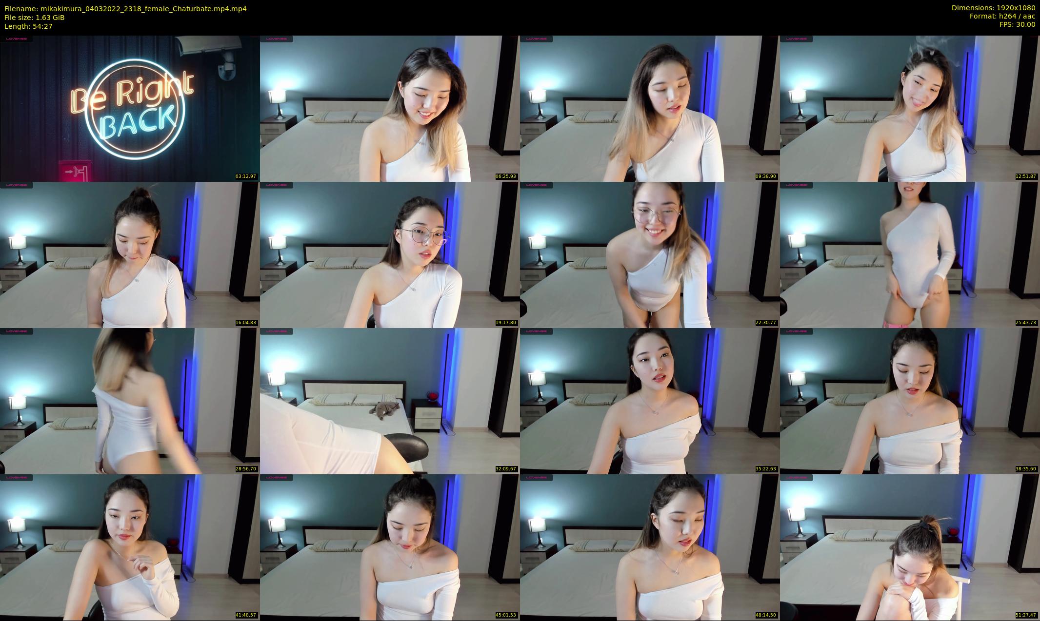 mikakimura — 55 minute Chaturbate female cam show recording, 1080p, Mar 4, 2022