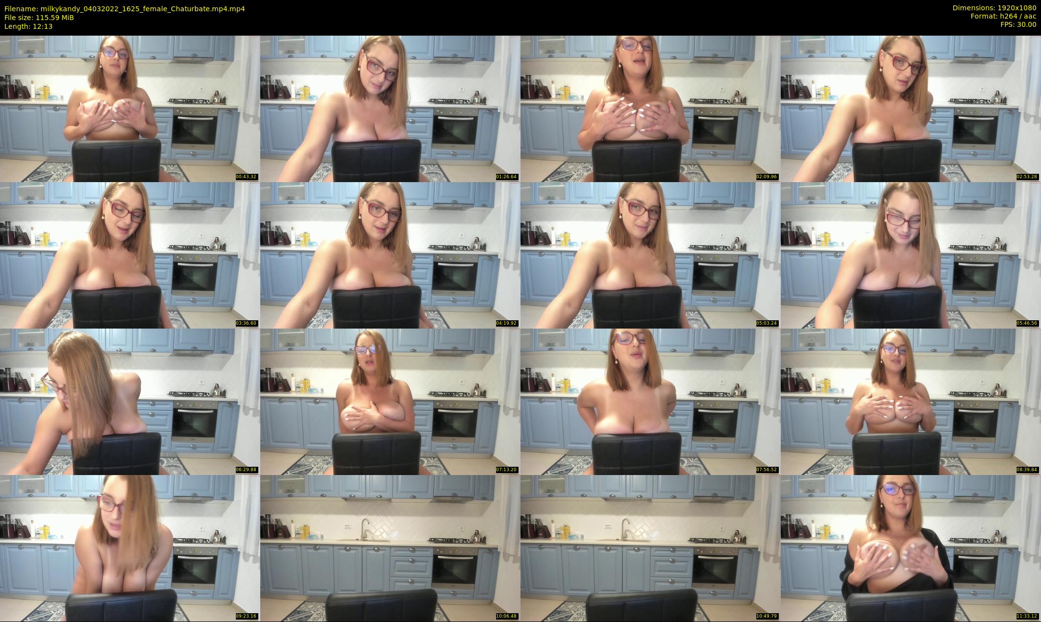 milkykandy — 13 minute Chaturbate female cam show recording, 1080p, Mar 4, 2022