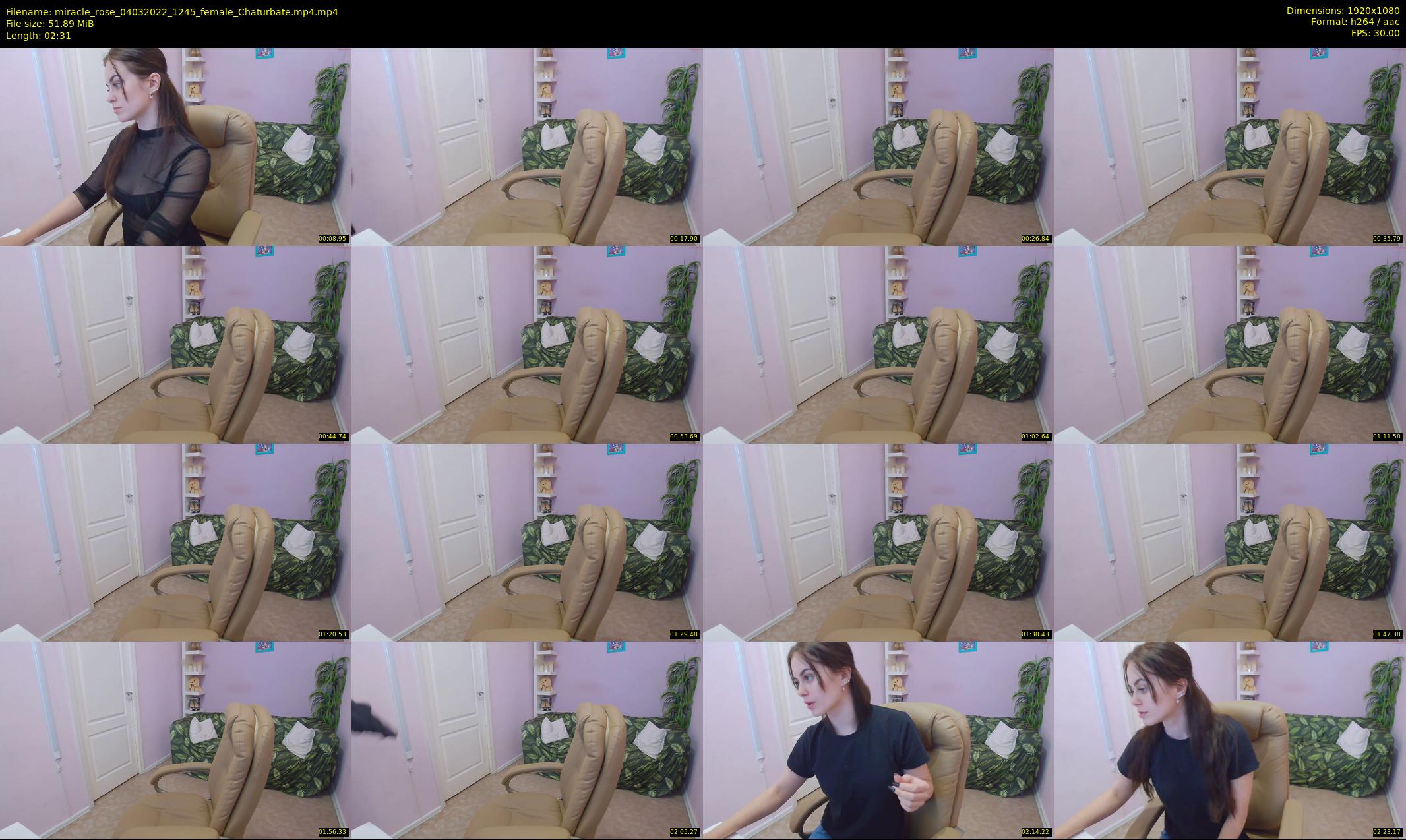 miracle_rose — 3 minute Chaturbate female cam show recording, 1080p, Mar 4, 2022
