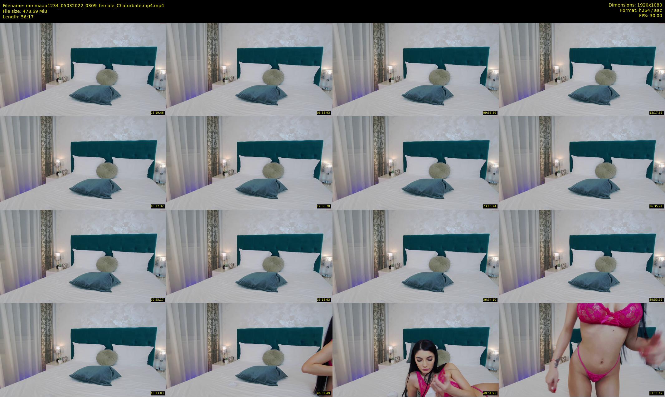 mmmaaa1234 — 57 minute Chaturbate female cam show recording, 1080p, Mar 5, 2022