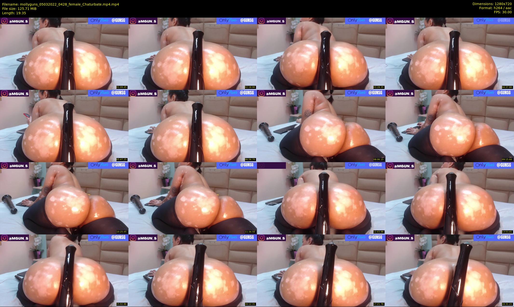 mollyguns — 20 minute Chaturbate female cam show recording, 720p, Mar 5, 2022