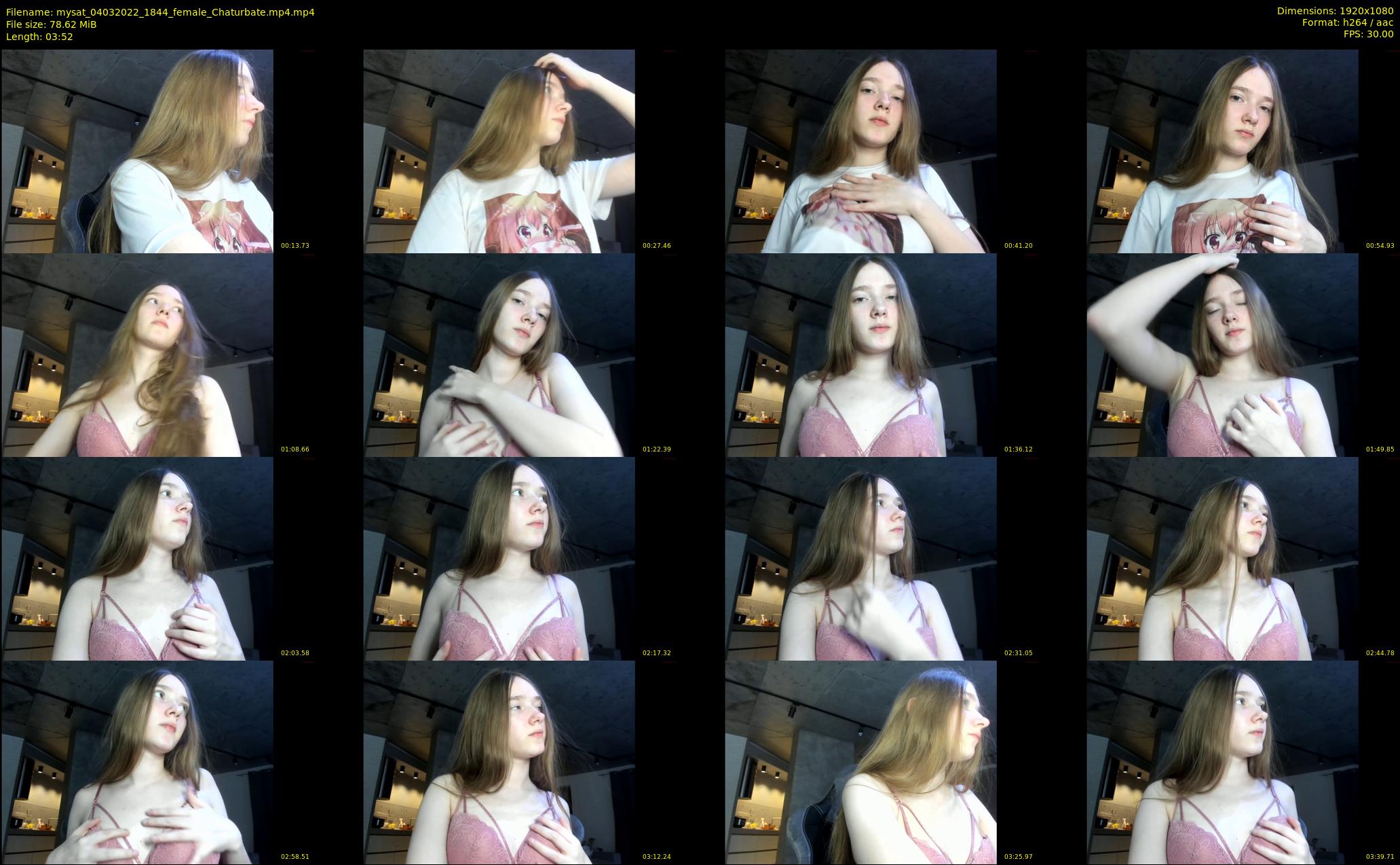 mysat — 4 minute Chaturbate female cam show recording, 1080p, Mar 4, 2022