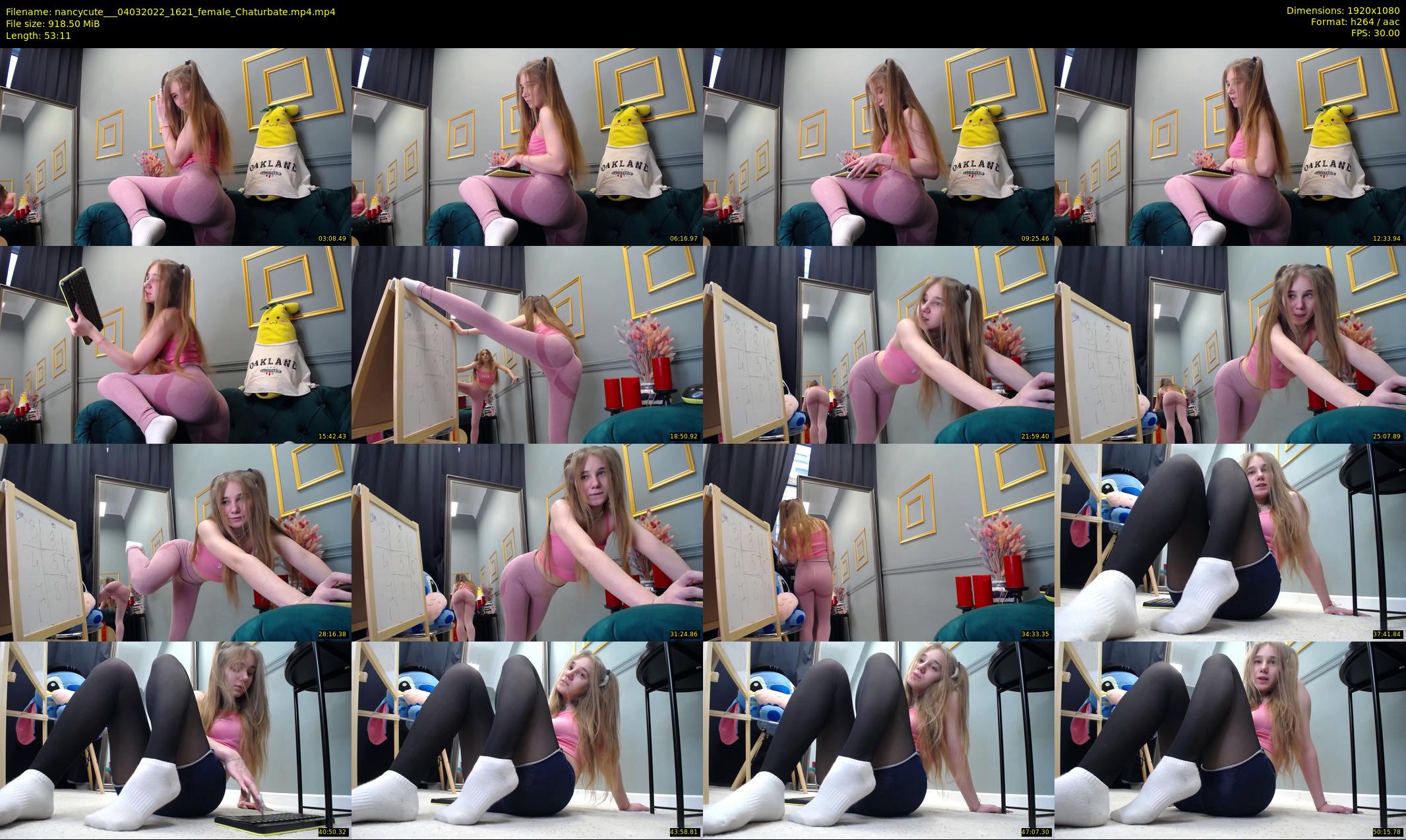 nancycute__ — 54 minute Chaturbate female cam show recording, 1080p, Mar 4, 2022