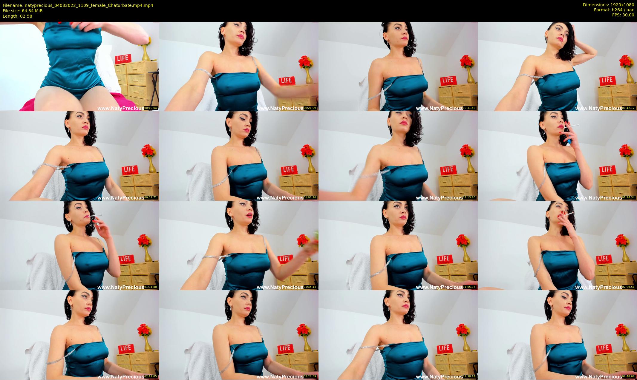 natyprecious — 3 minute Chaturbate female cam show recording, 1080p, Mar 4, 2022