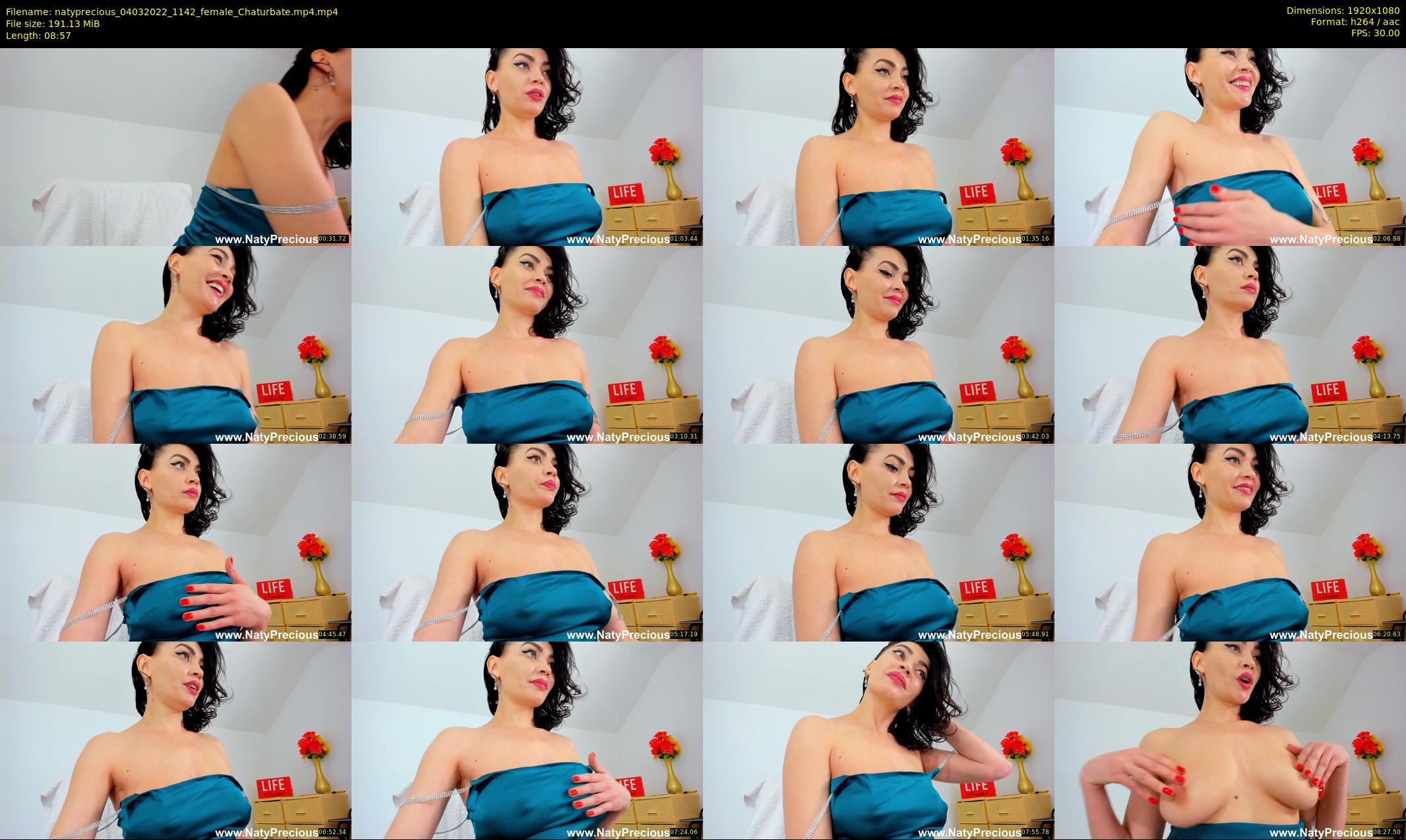 natyprecious — 9 minute Chaturbate female cam show recording, 1080p, Mar 4, 2022
