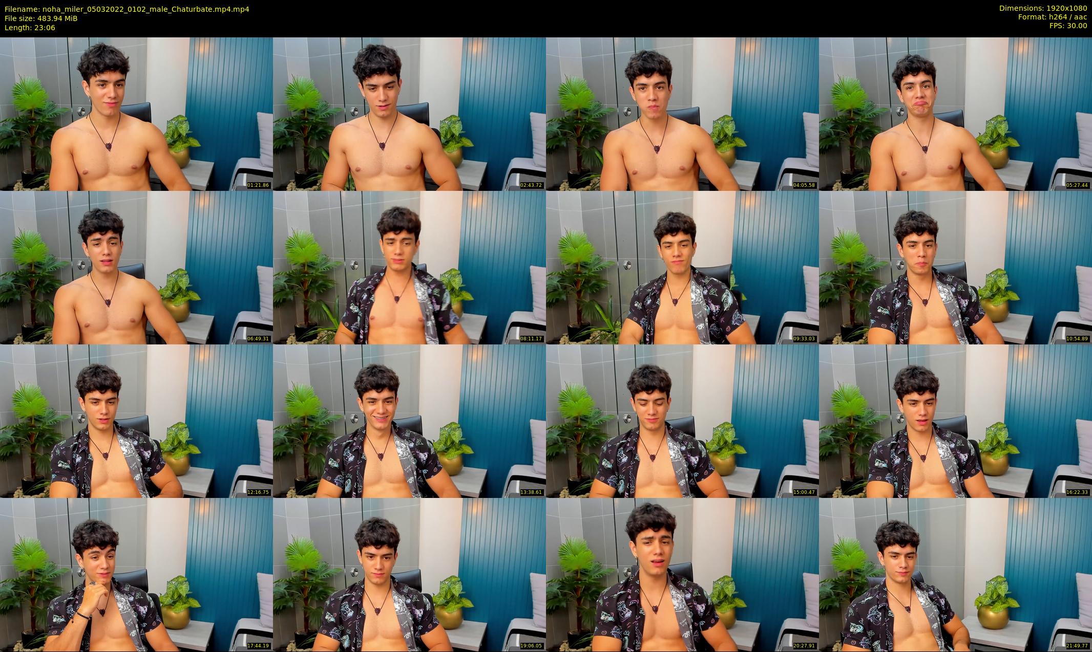 noha_miler — 24 minute Chaturbate male cam show recording, 1080p, Mar 5, 2022