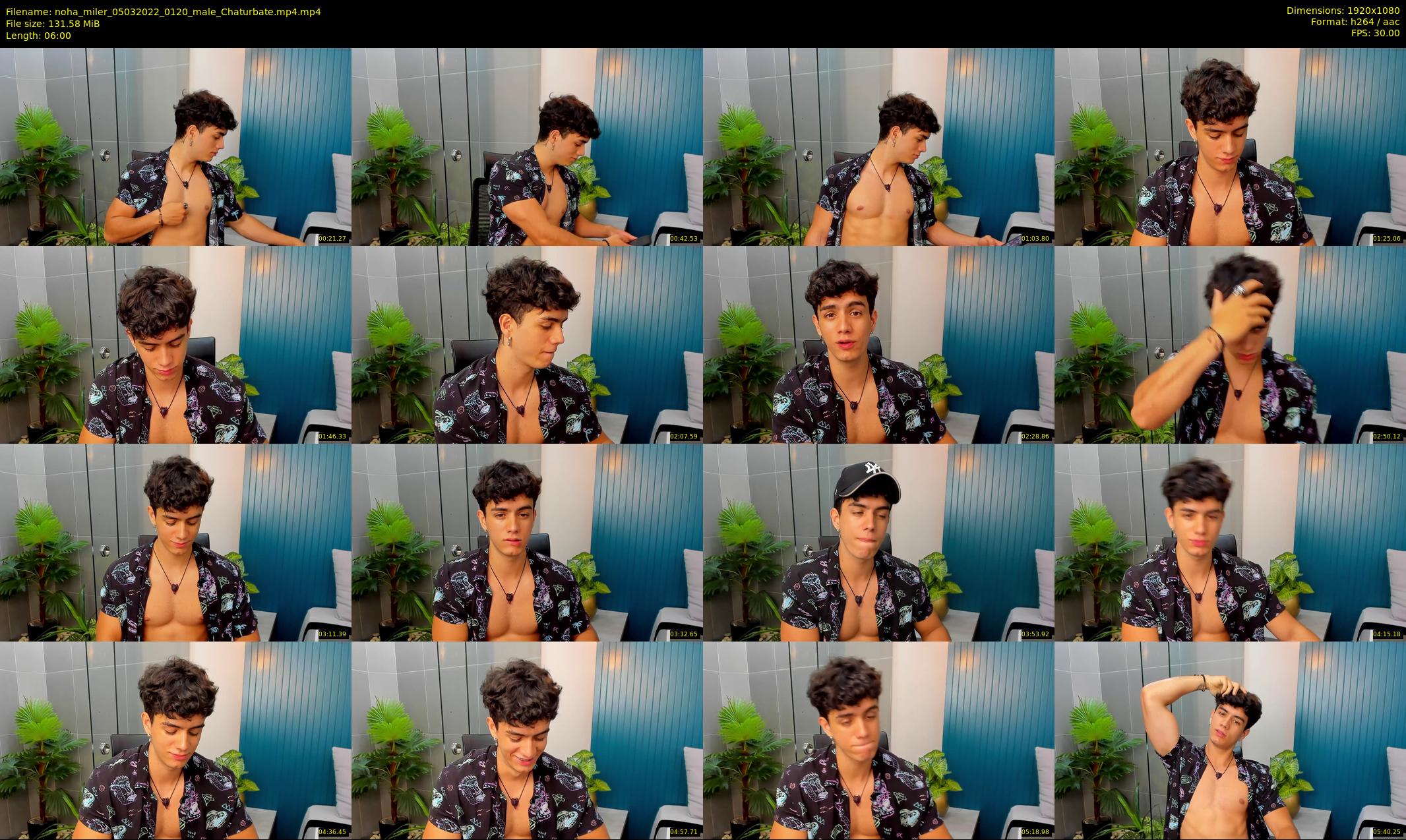 noha_miler — 6 minute Chaturbate male cam show recording, 1080p, Mar 5, 2022
