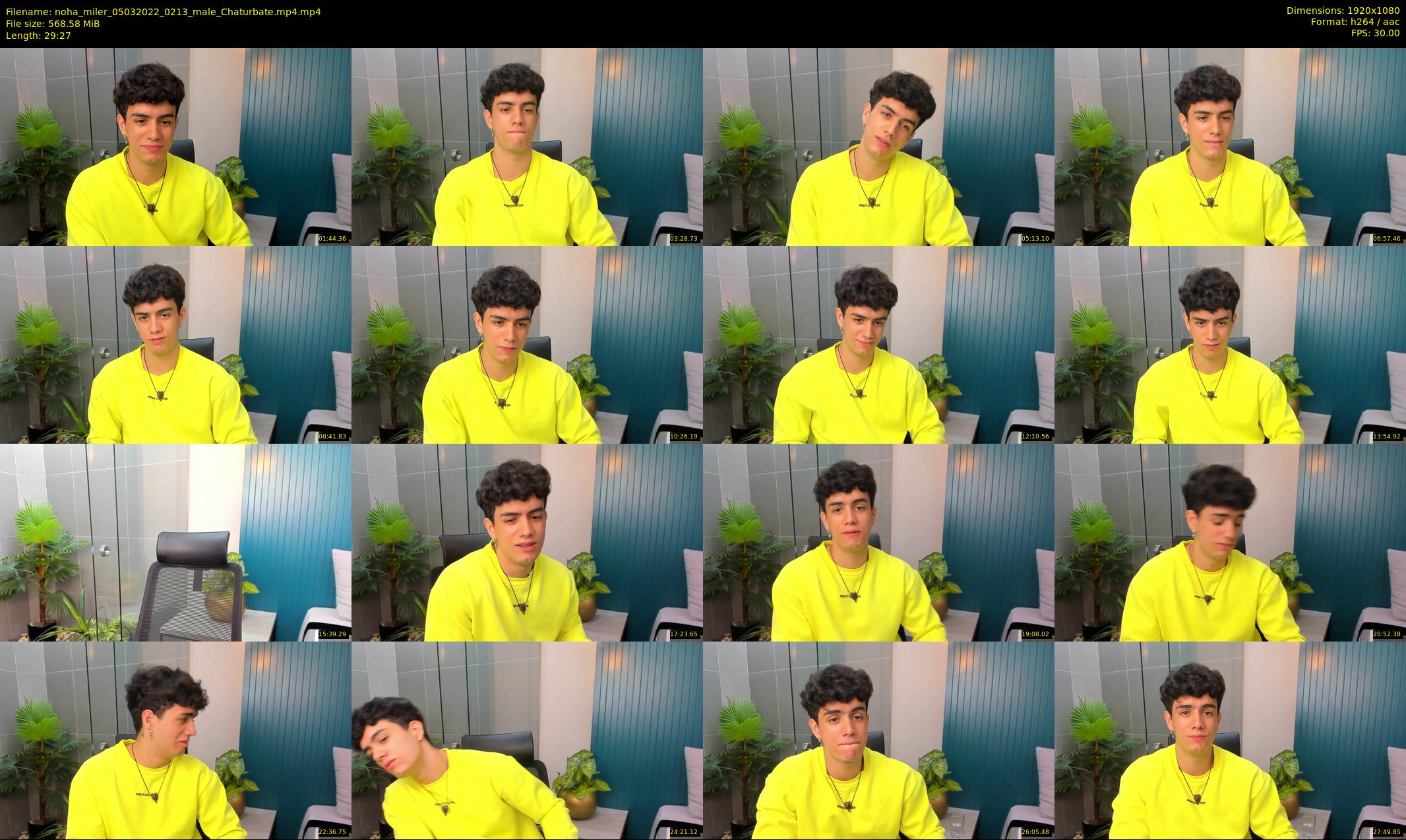 noha_miler — 30 minute Chaturbate male cam show recording, 1080p, Mar 5, 2022