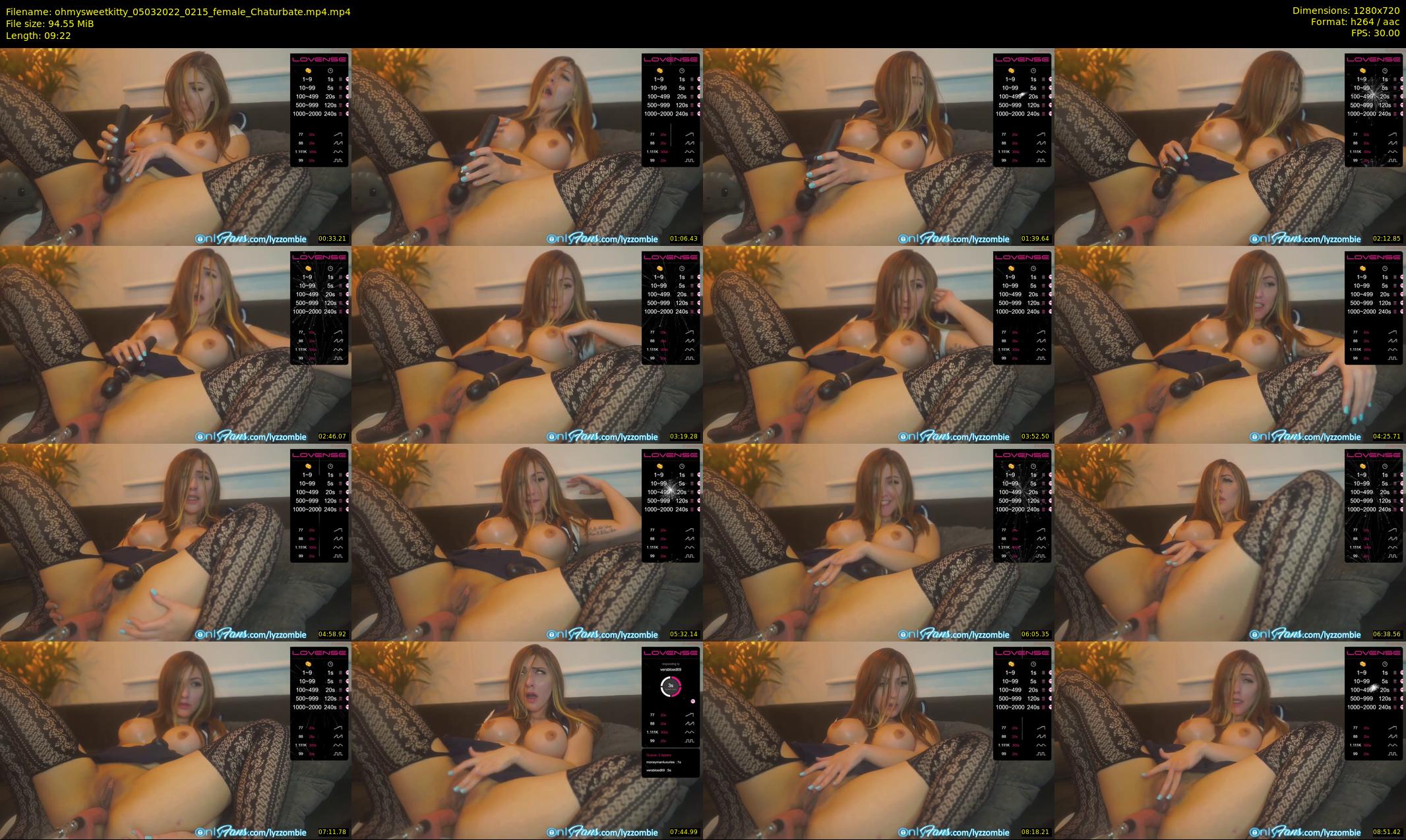 ohmysweetkitty — 10 minute Chaturbate female cam show recording, 720p, Mar 5, 2022