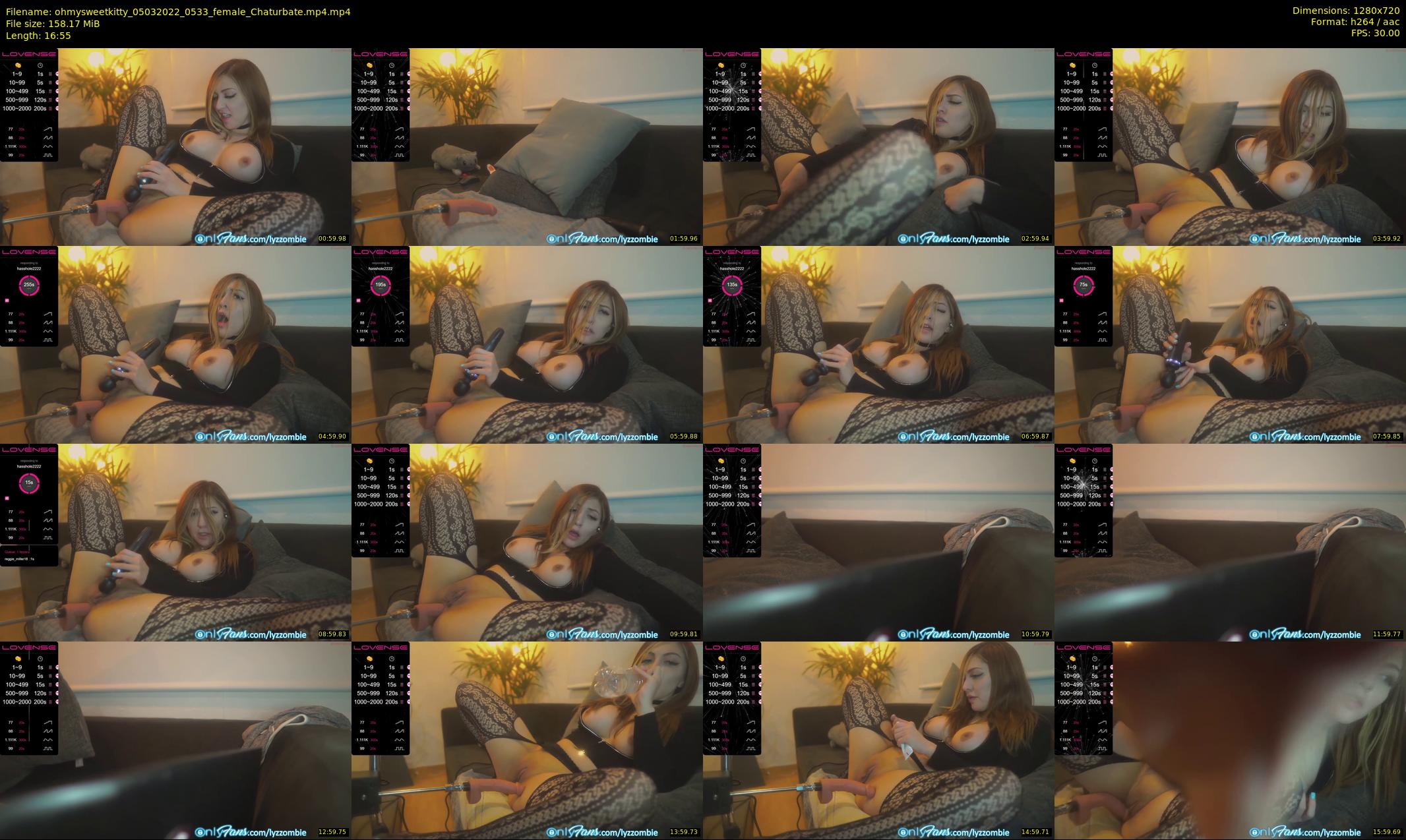 ohmysweetkitty — 17 minute Chaturbate female cam show recording, 720p, Mar 5, 2022