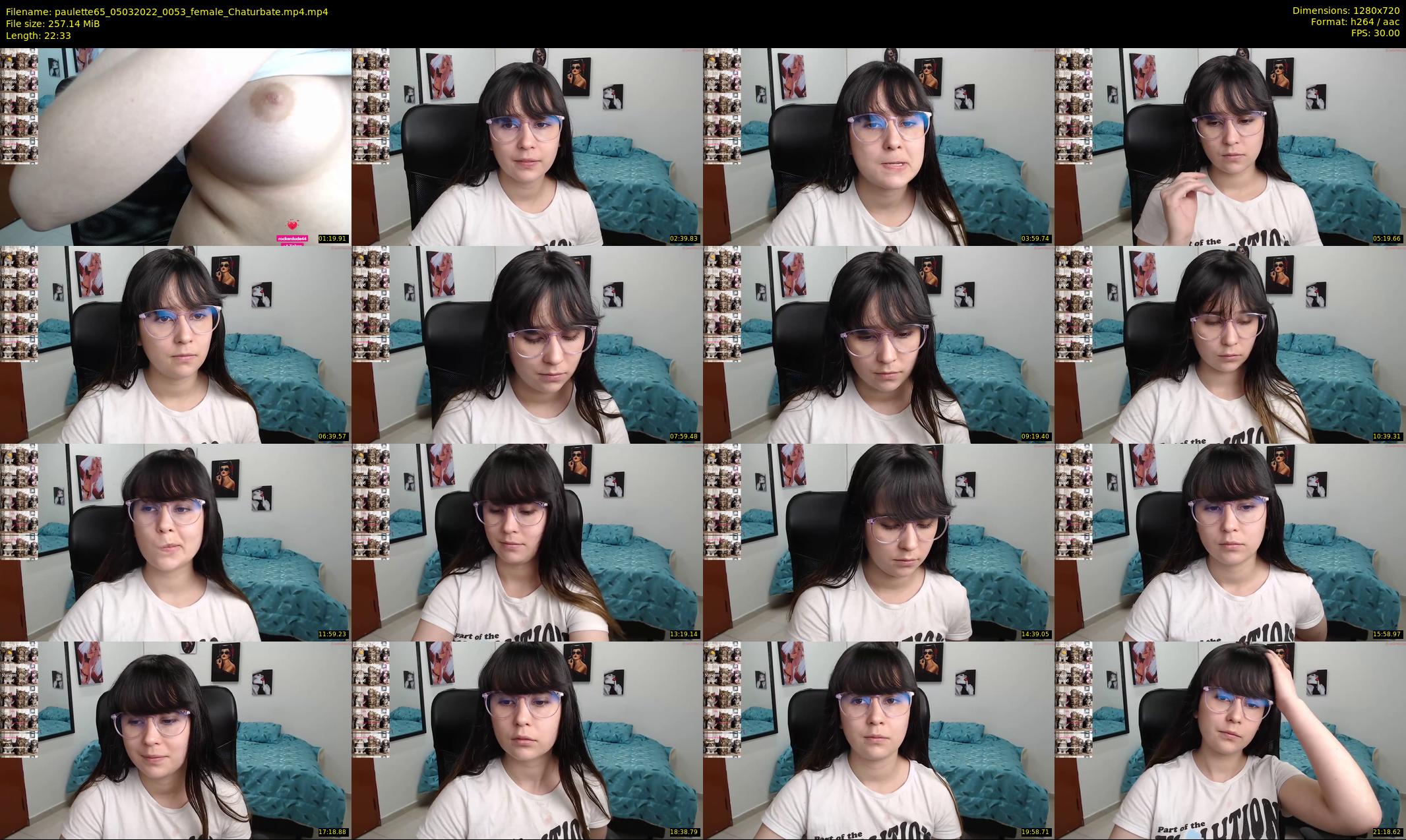 paulette65 — 23 minute Chaturbate female cam show recording, 720p, Mar 5, 2022