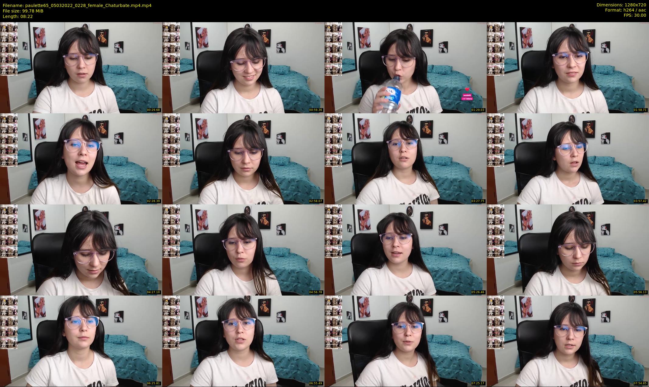 paulette65 — 9 minute Chaturbate female cam show recording, 720p, Mar 5, 2022