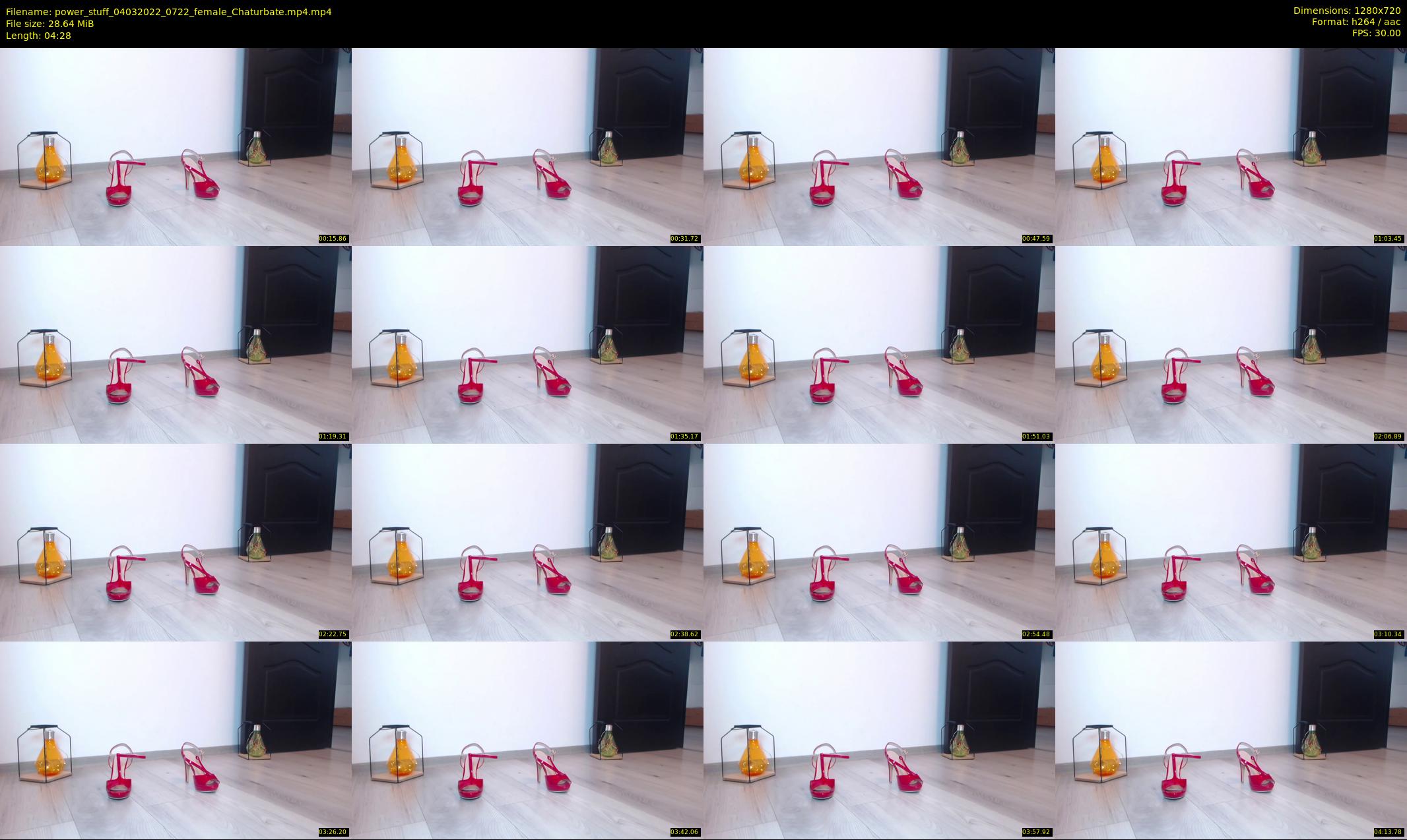 power_stuff — 5 minute Chaturbate female cam show recording, 720p, Mar 4, 2022
