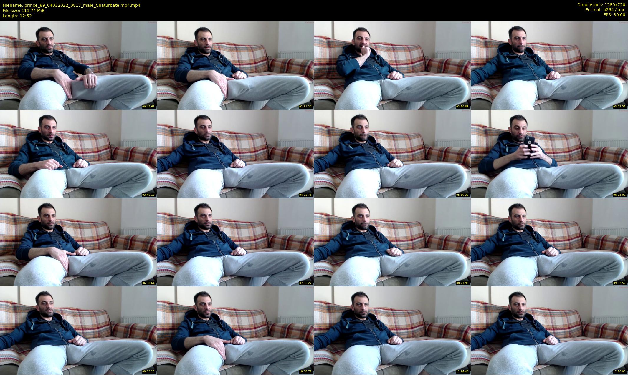 prince_89 — 13 minute Chaturbate male cam show recording, 720p, Mar 4, 2022
