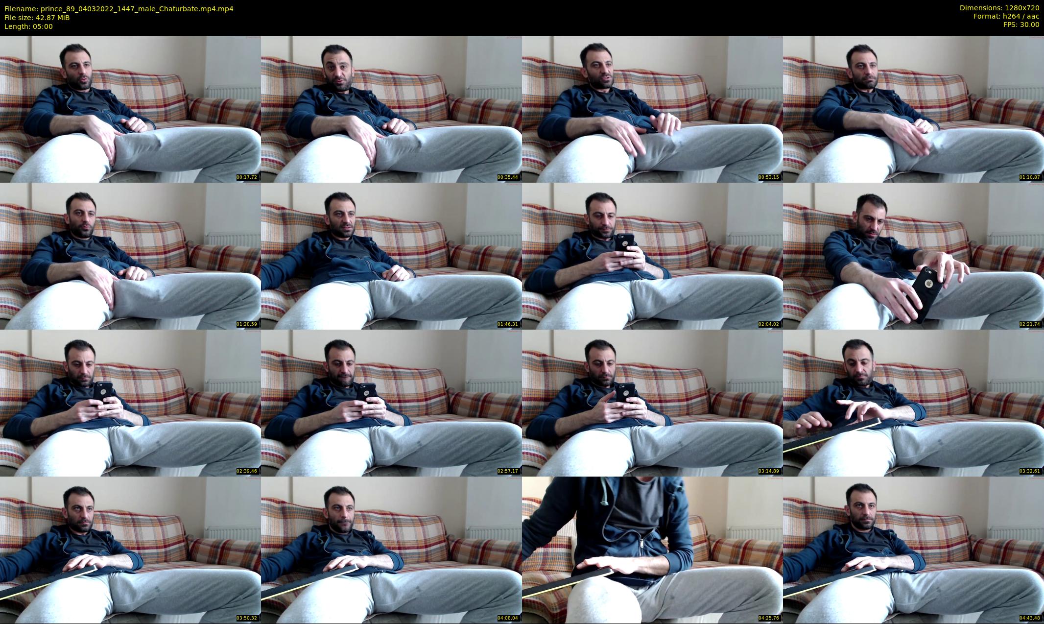 prince_89 — 5 minute Chaturbate male cam show recording, 720p, Mar 4, 2022