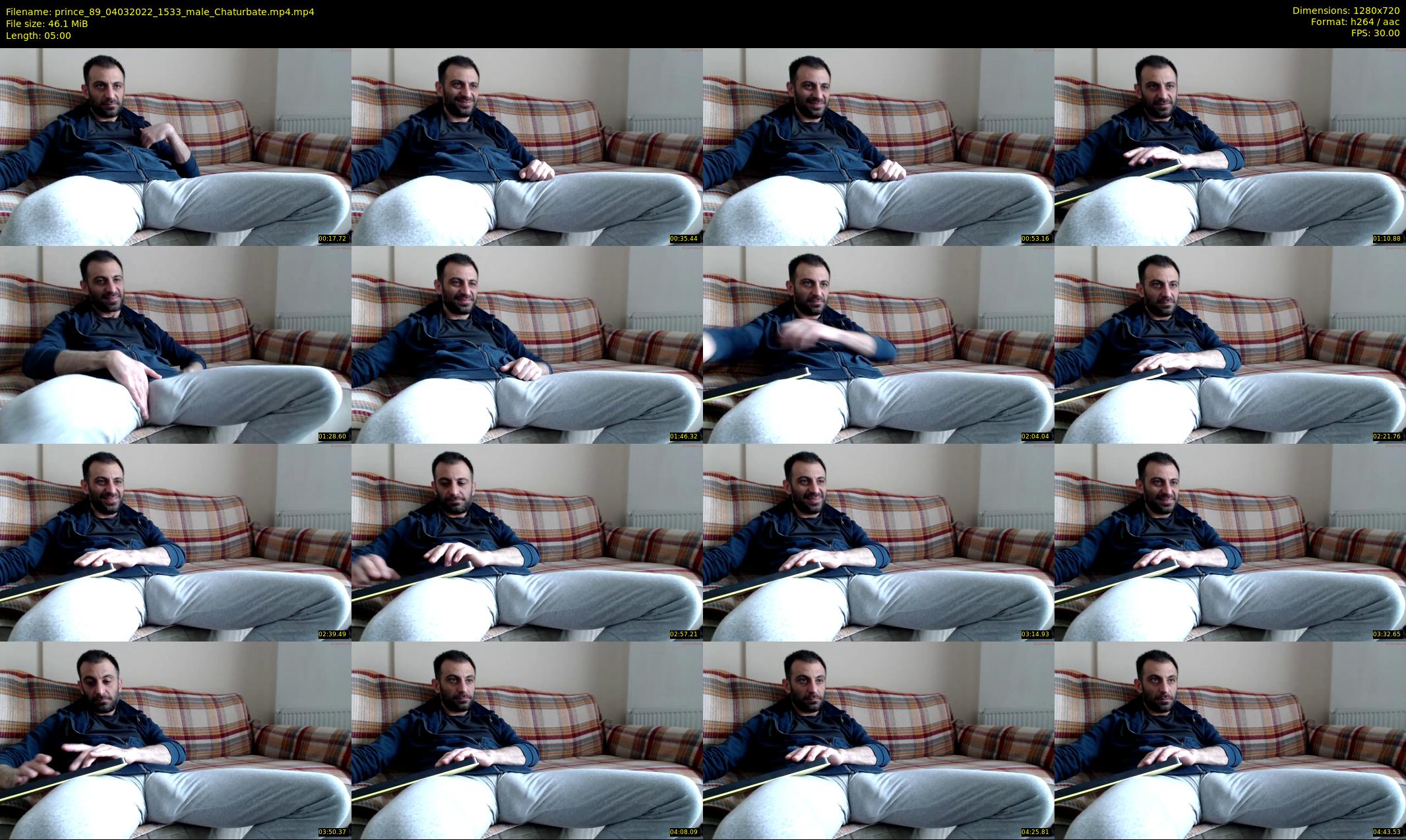 prince_89 — 5 minute Chaturbate male cam show recording, 720p, Mar 4, 2022