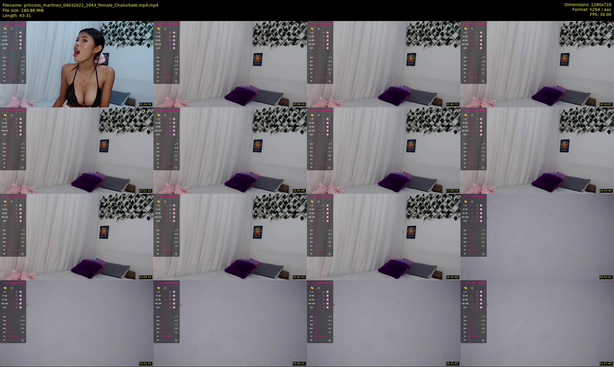 princess_martinez — 44 minute Chaturbate female cam show recording, 720p, Mar 4, 2022