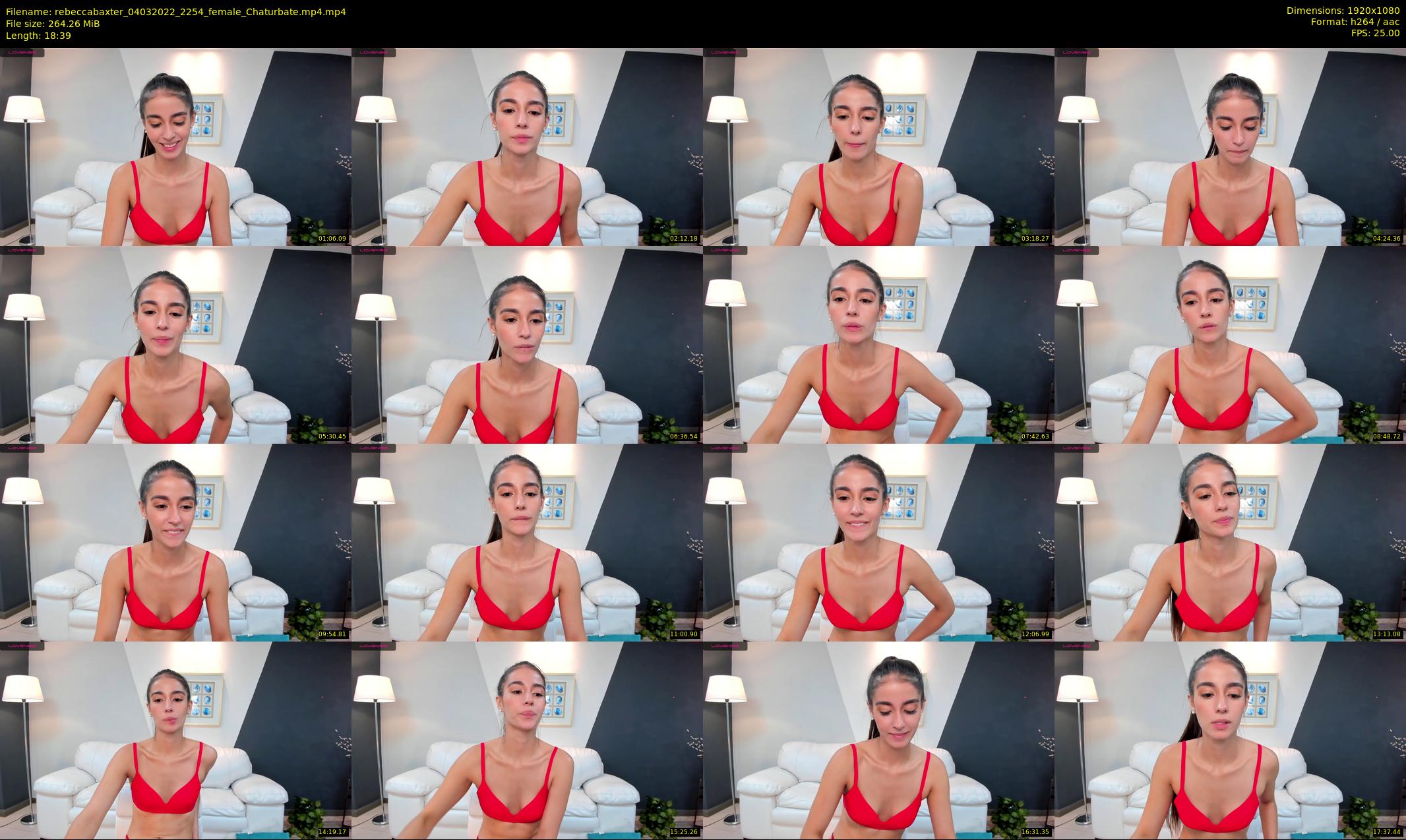 rebeccabaxter — 19 minute Chaturbate female cam show recording, 1080p, Mar 4, 2022