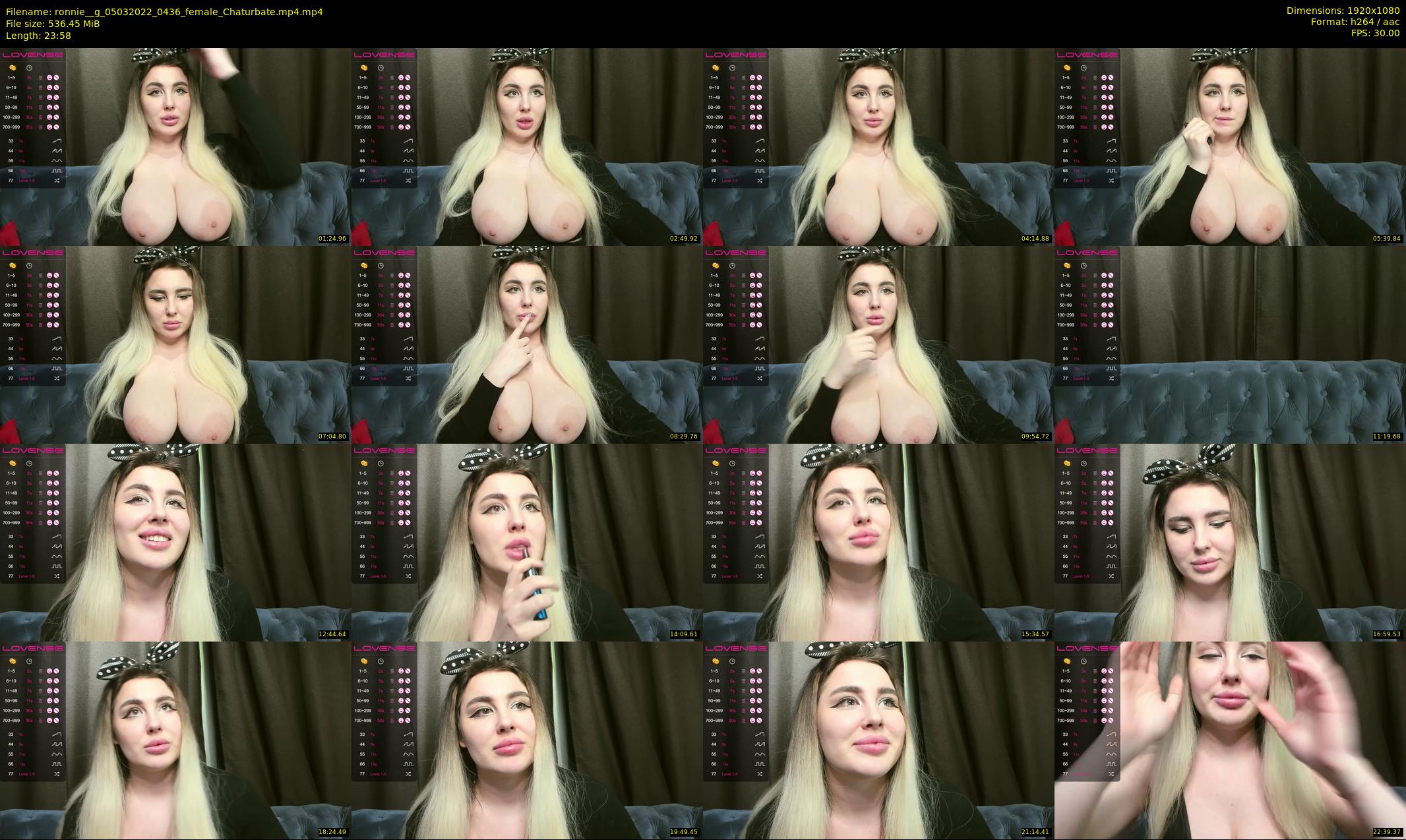 ronnie__g — 24 minute Chaturbate female cam show recording, 1080p, Mar 5, 2022