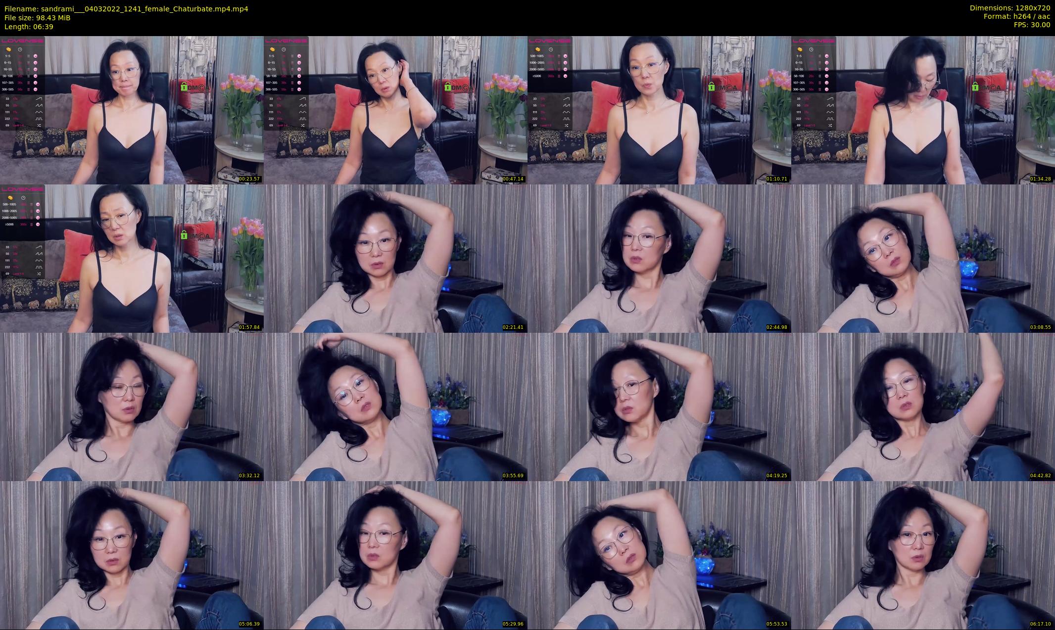 sandrami__ — 7 minute Chaturbate female cam show recording, 720p, Mar 4, 2022