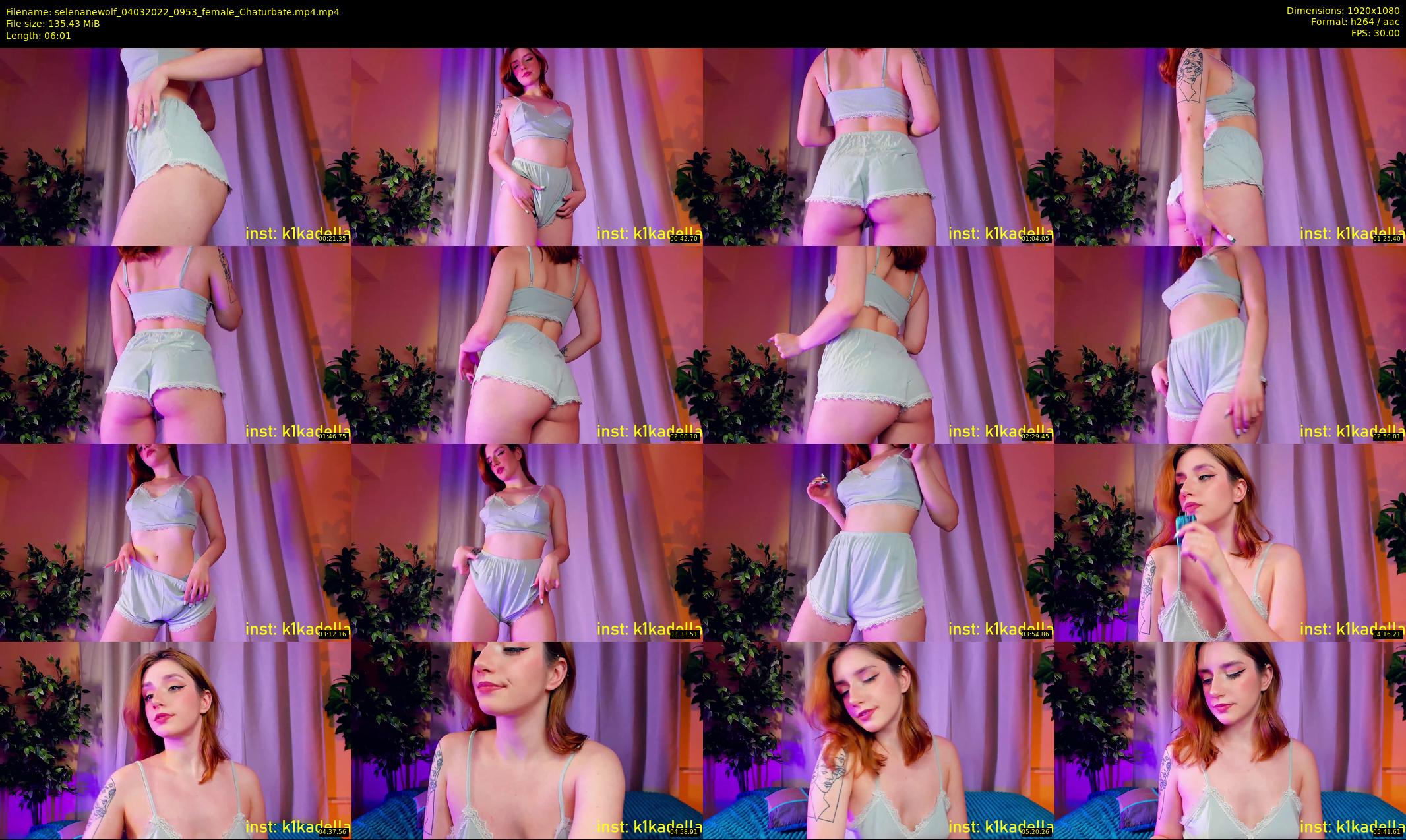 selenanewolf — 7 minute Chaturbate couple cam show recording, 1080p, Mar 4, 2022