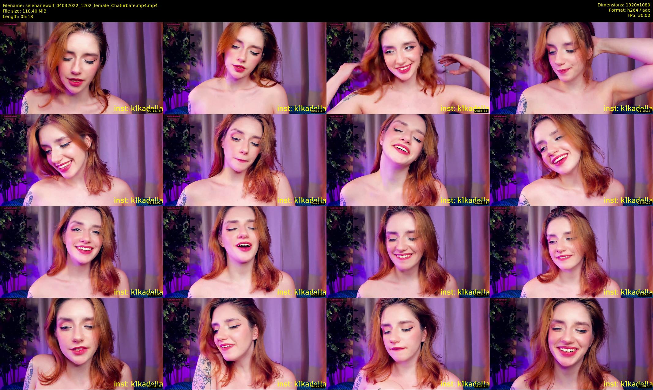 selenanewolf — 6 minute Chaturbate couple cam show recording, 1080p, Mar 4, 2022