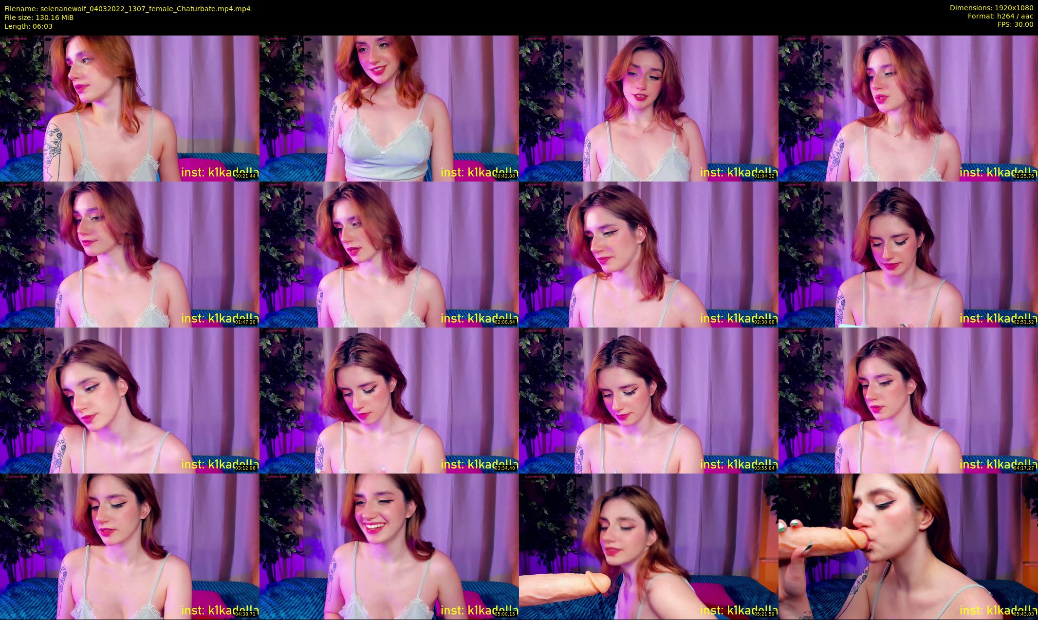 selenanewolf — 7 minute Chaturbate couple cam show recording, 1080p, Mar 4, 2022